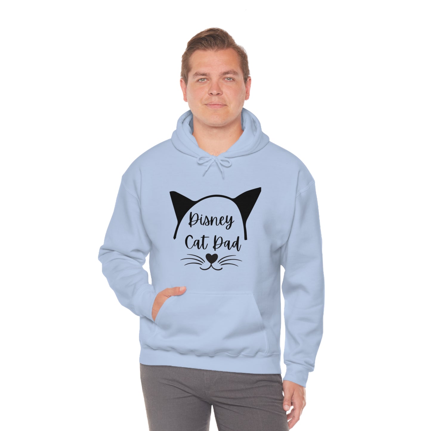 Disney Cat Dad Unisex Heavy Blend™ Hooded Sweatshirt
