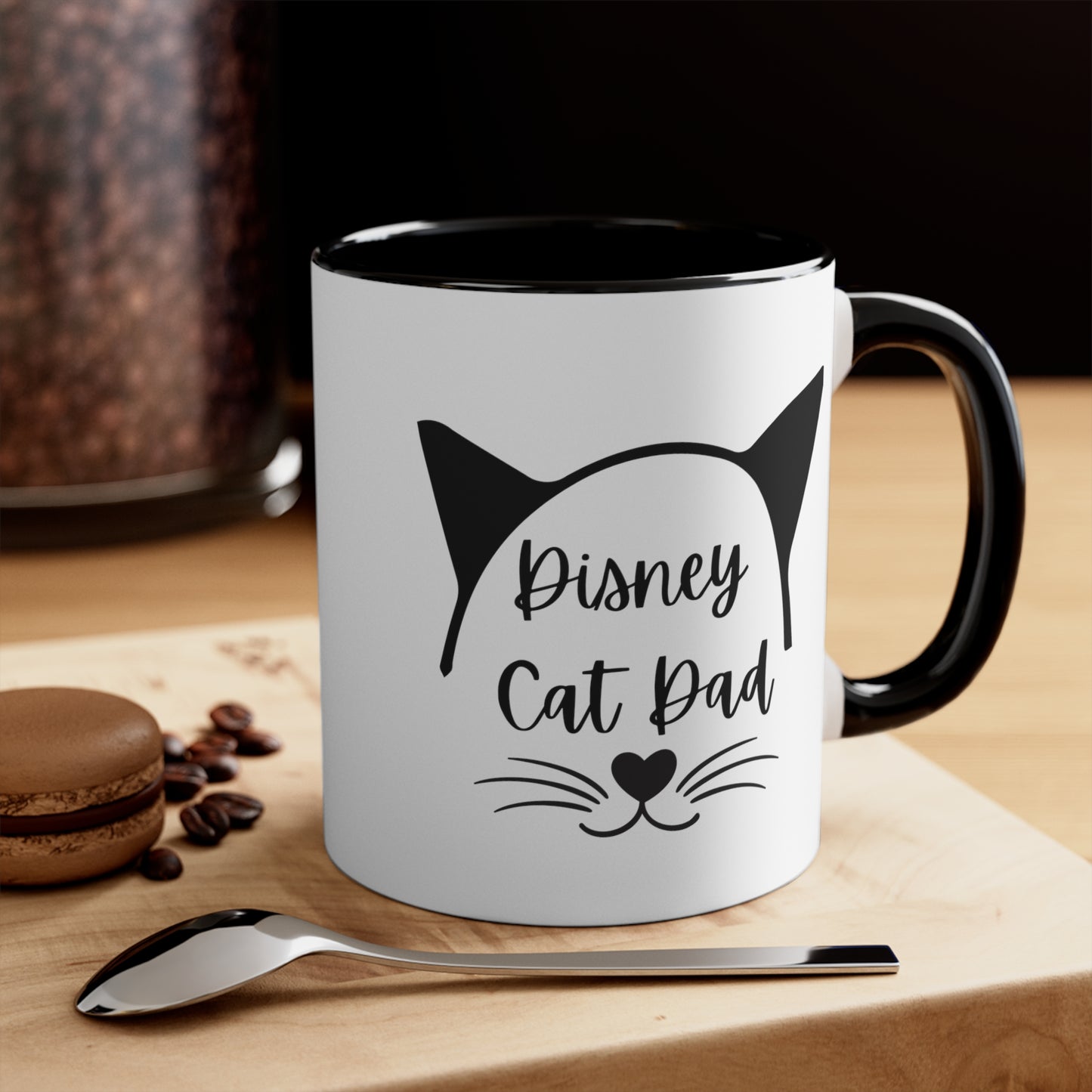 Disney Cat Dad Accent Coffee Mug, 11oz