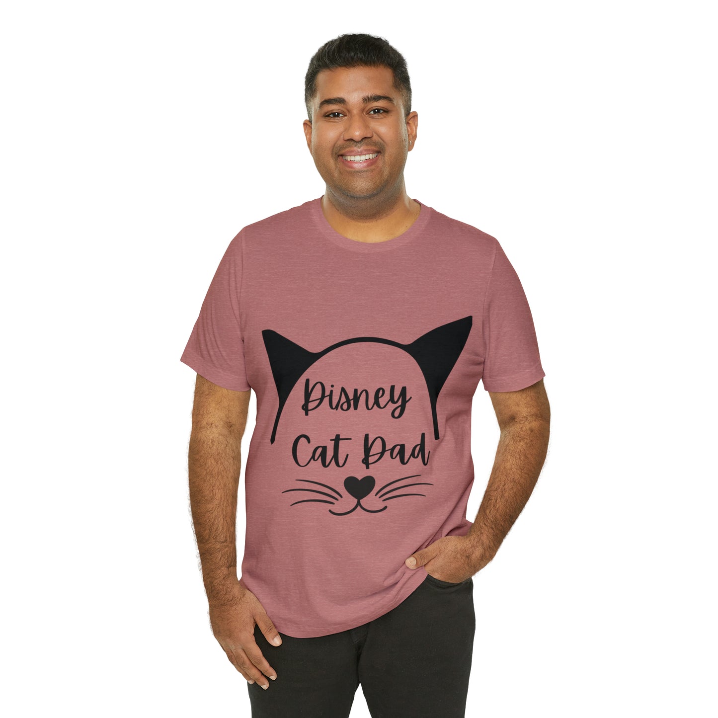 Disney Cat Dad Unisex Jersey Short Sleeve Tee