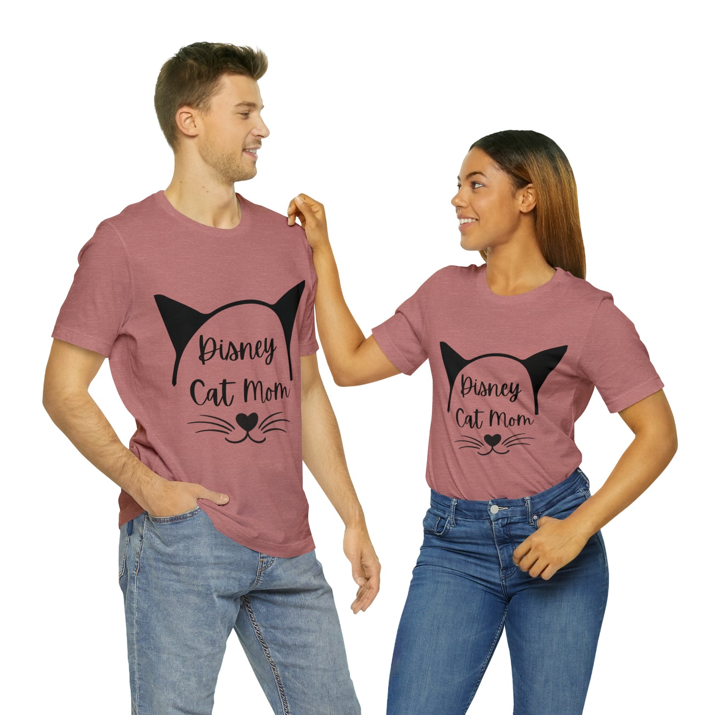 Disney Cat Mom Unisex Jersey Short Sleeve Tee
