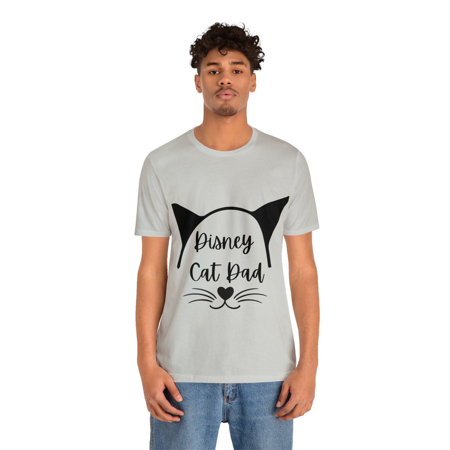 Disney Cat Dad Unisex Jersey Short Sleeve Tee