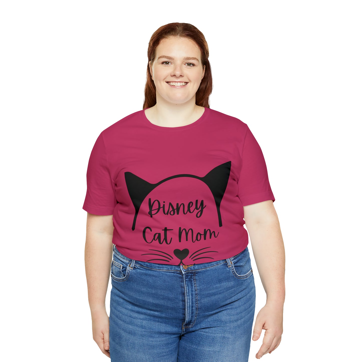 Disney Cat Mom Unisex Jersey Short Sleeve Tee