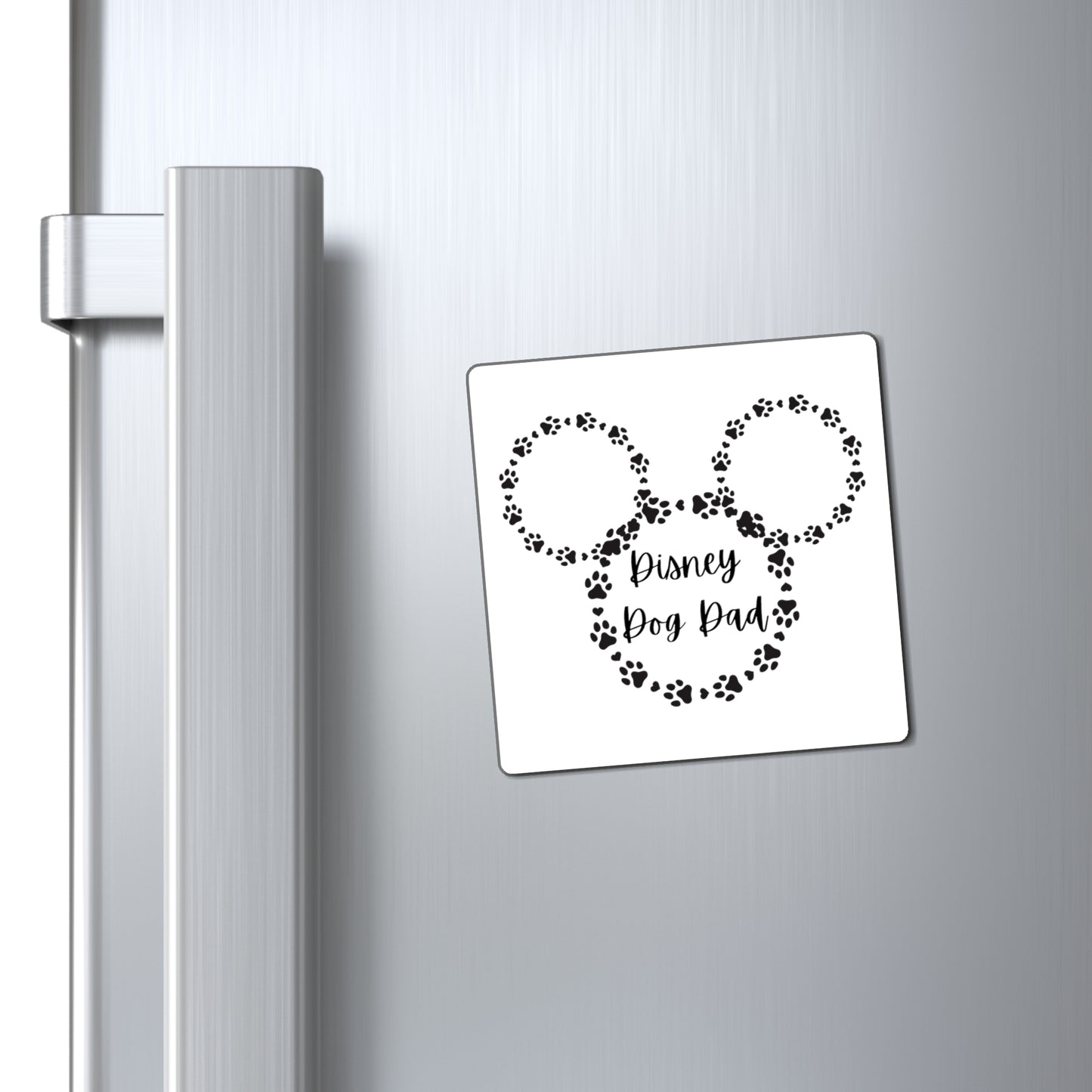 Disney Dog Dad Square Magnets