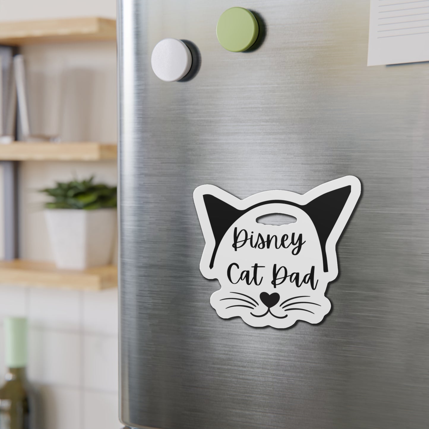 Disney Cat Dad Die-Cut Magnets