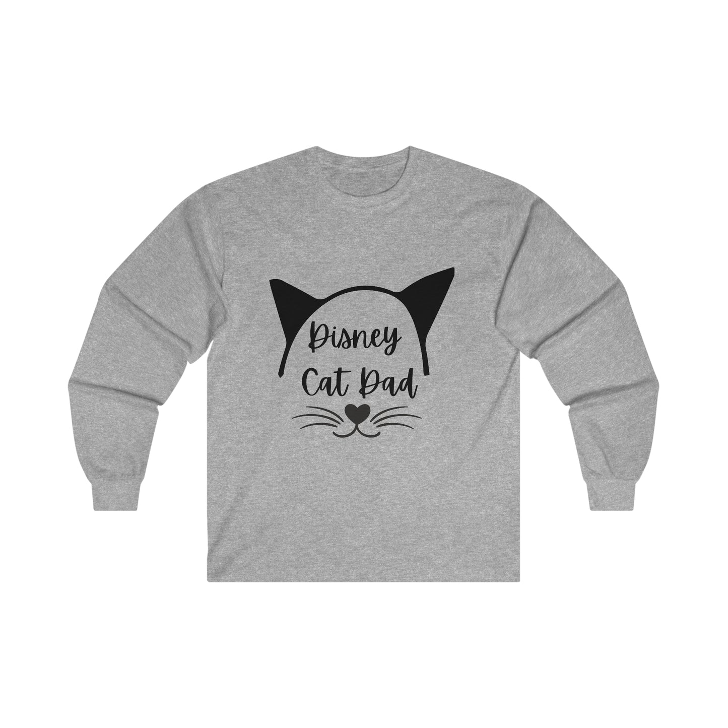 Disney Cat Dad Ultra Cotton Long Sleeve Tee