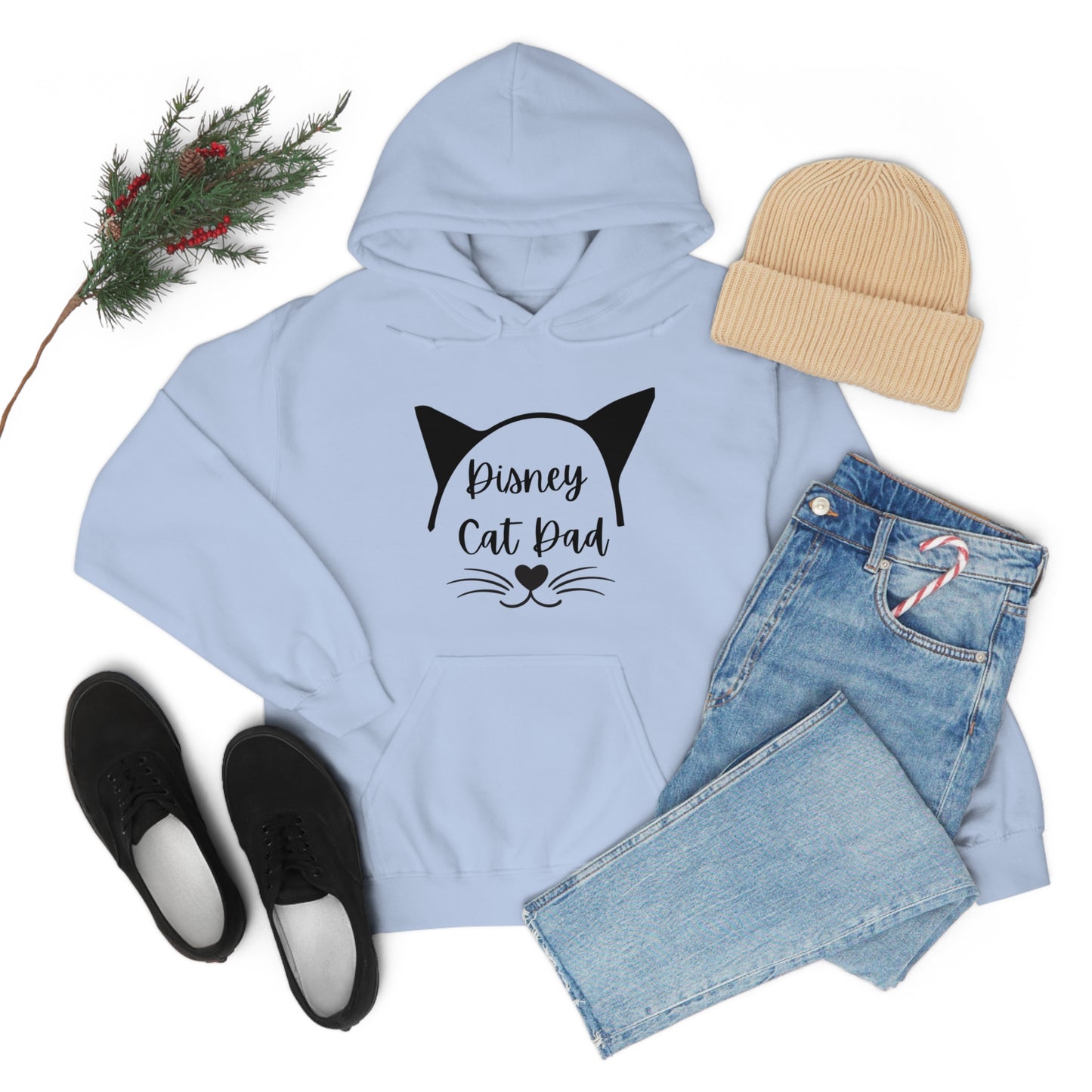 Disney Cat Dad Unisex Heavy Blend™ Hooded Sweatshirt