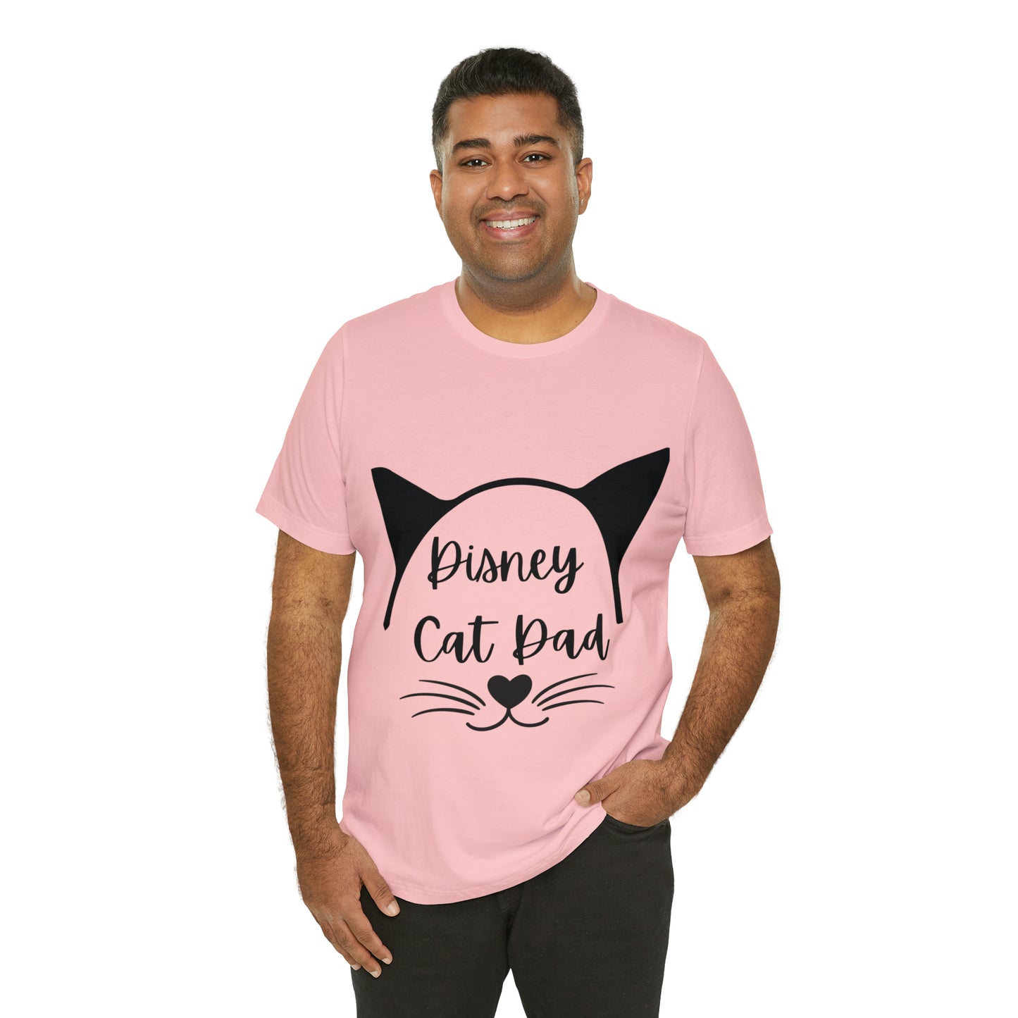 Disney Cat Dad Unisex Jersey Short Sleeve Tee