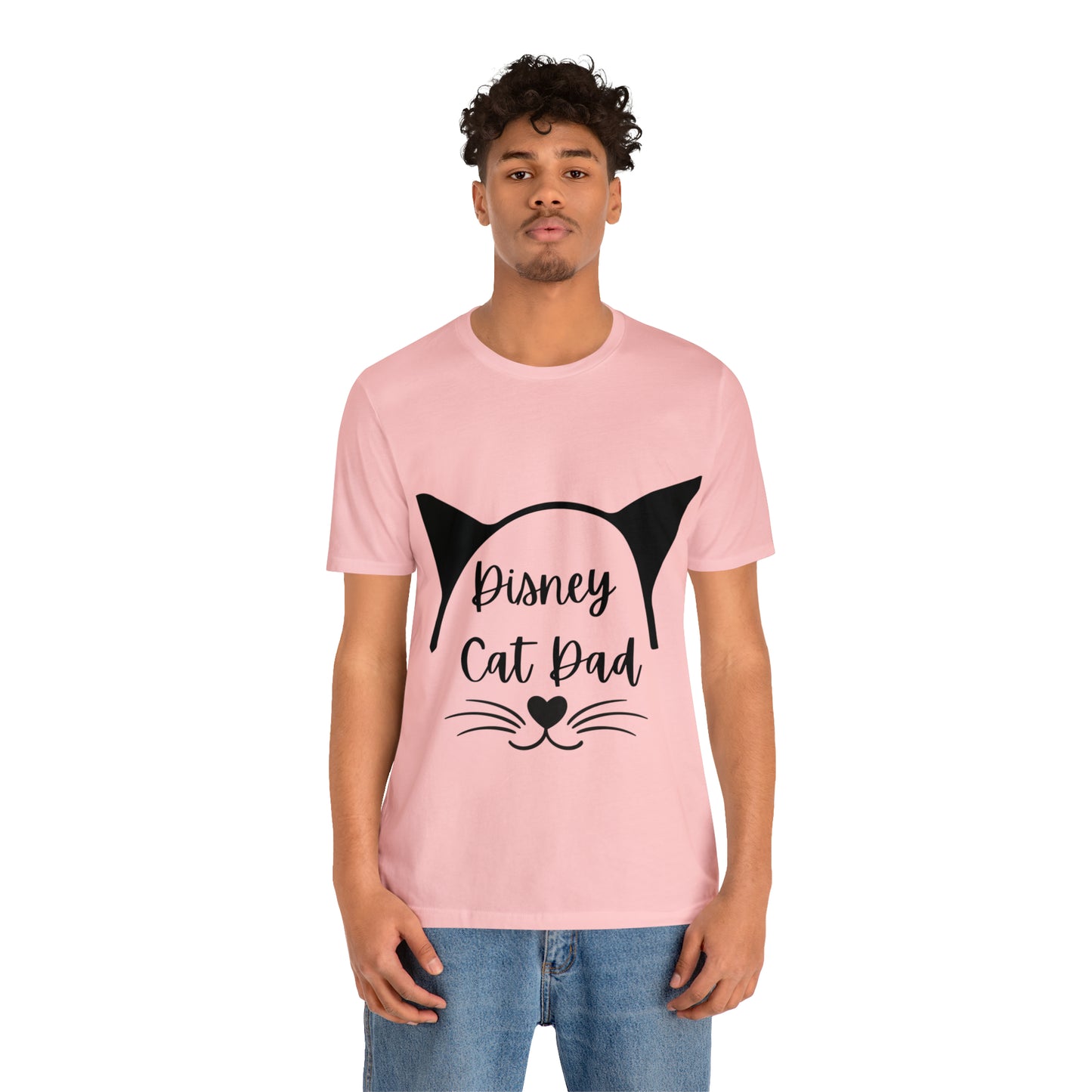Disney Cat Dad Unisex Jersey Short Sleeve Tee