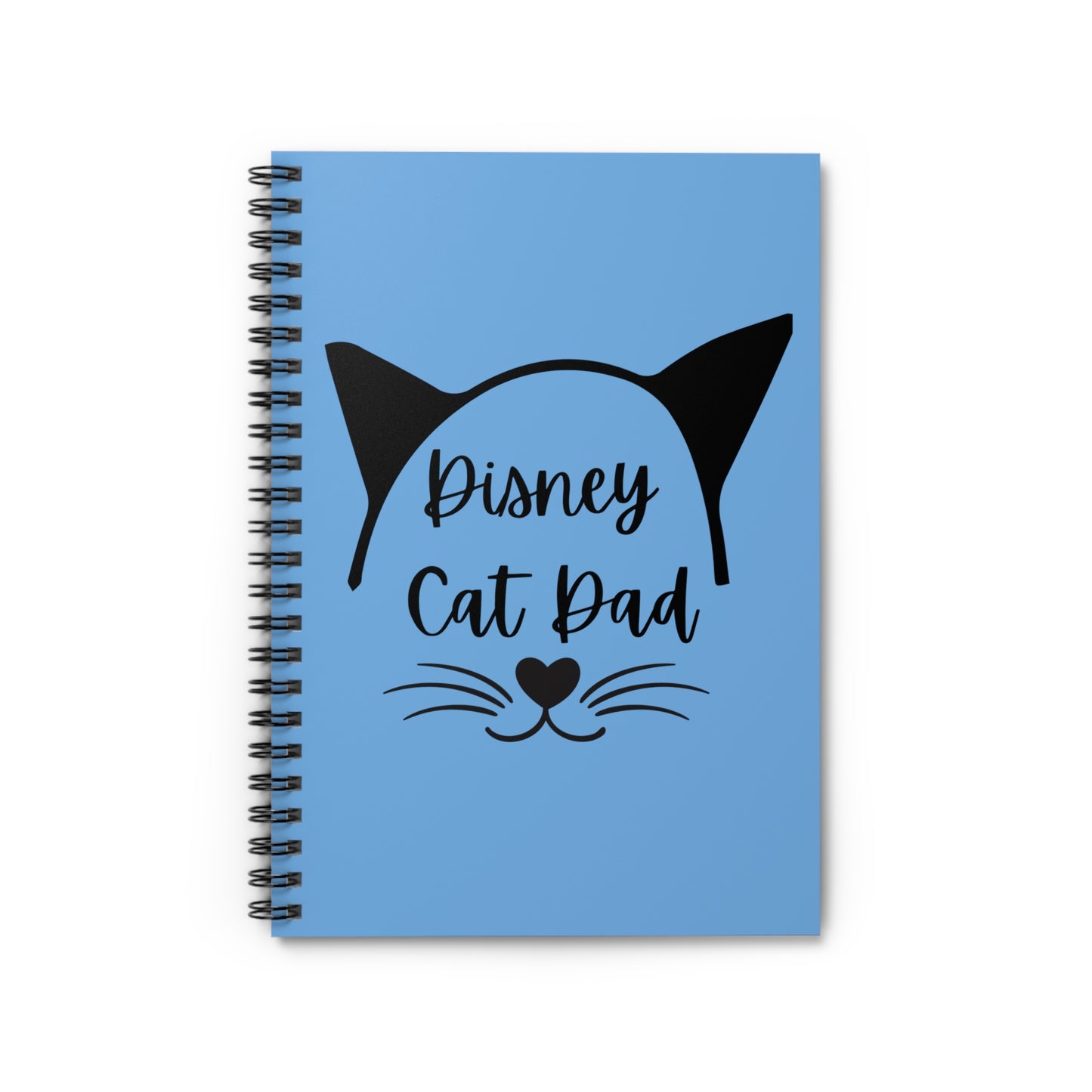 Disney Cat Dad Spiral Notebook - Ruled Line
