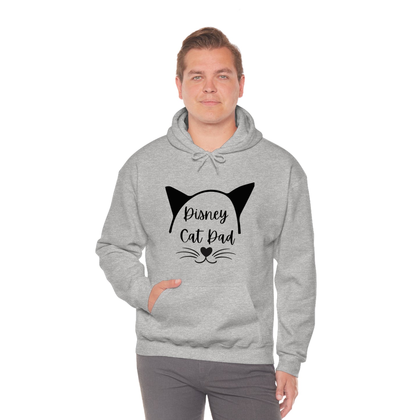 Disney Cat Dad Unisex Heavy Blend™ Hooded Sweatshirt