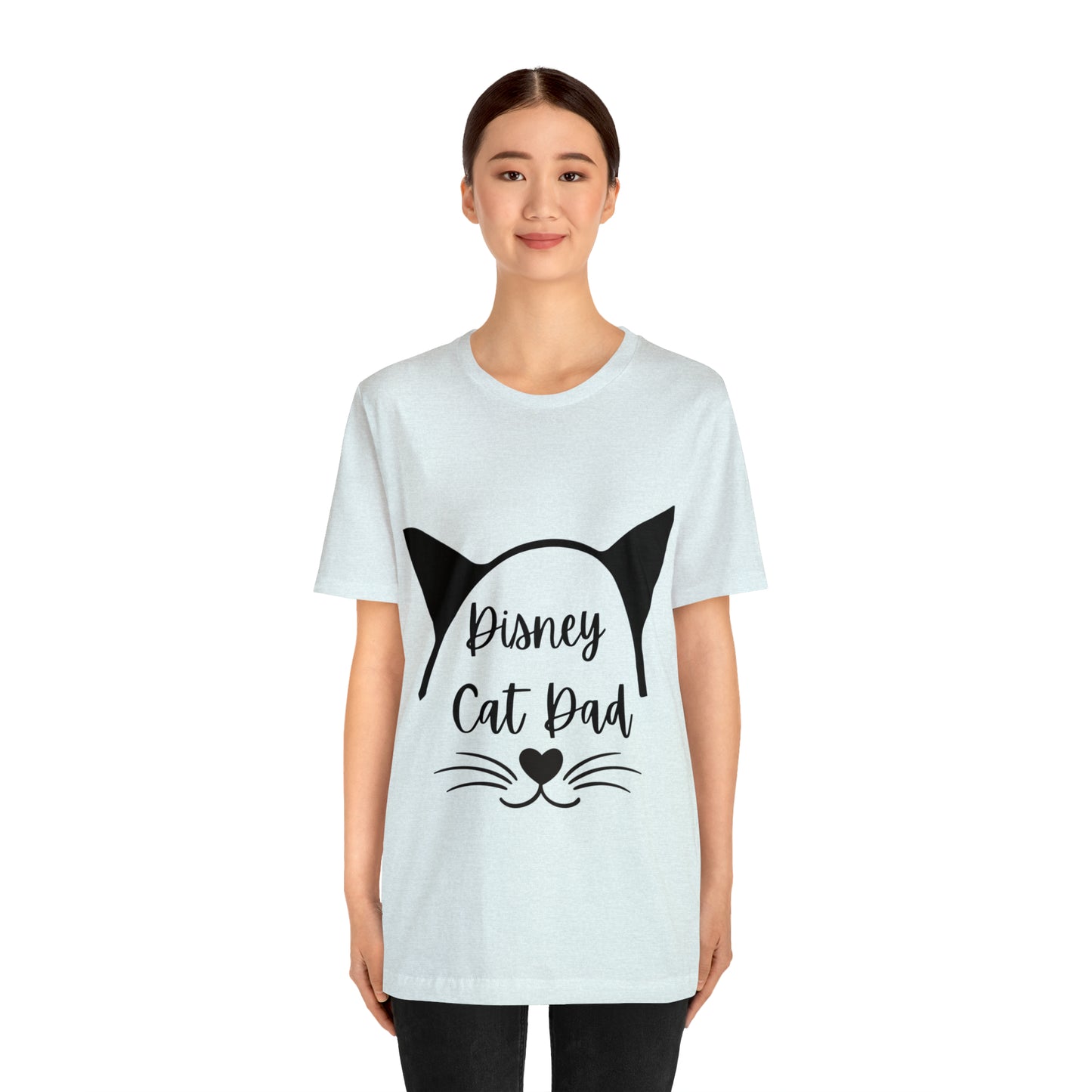 Disney Cat Dad Unisex Jersey Short Sleeve Tee