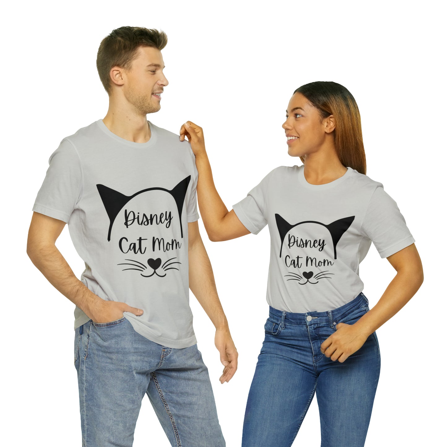 Disney Cat Mom Unisex Jersey Short Sleeve Tee