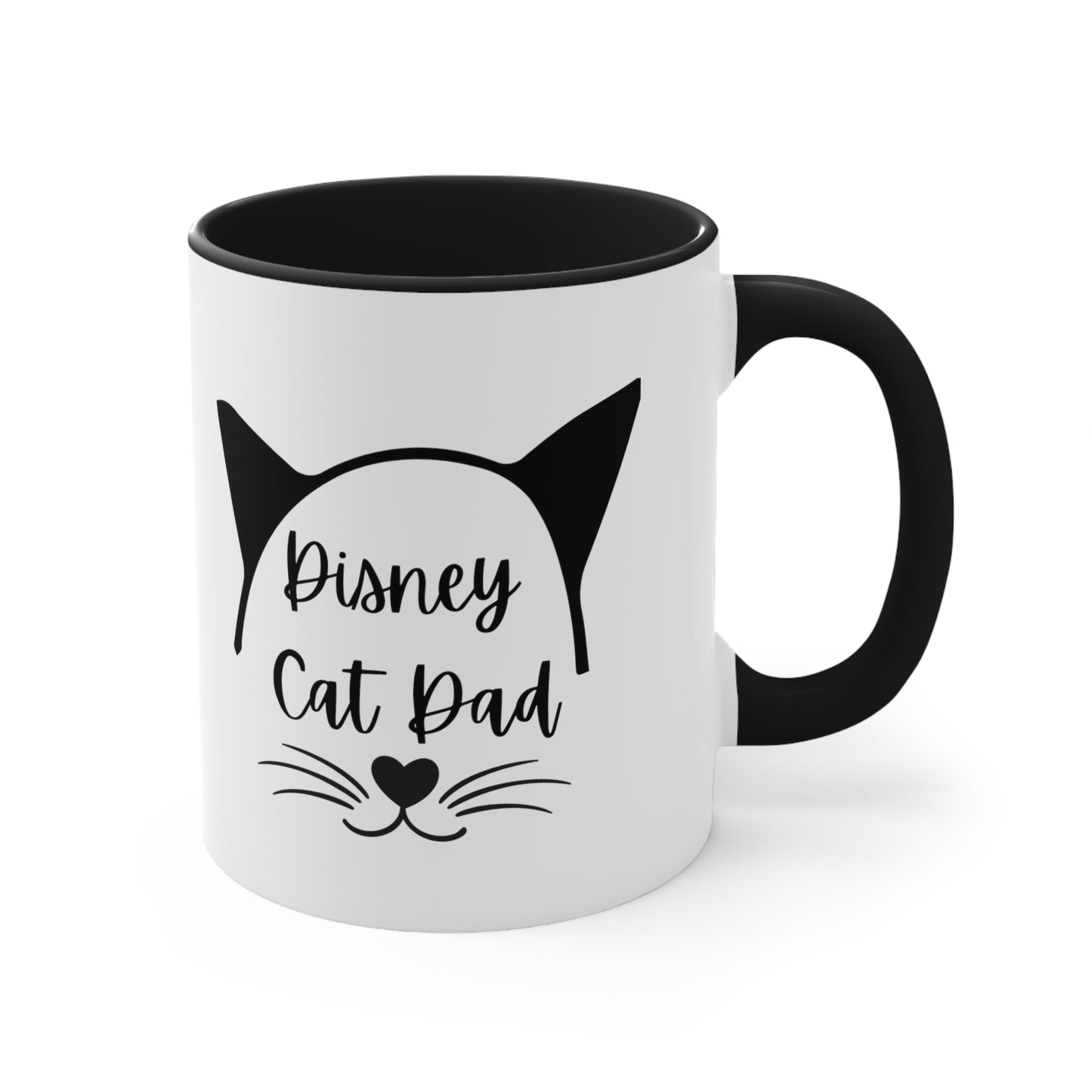 Disney Cat Dad Accent Coffee Mug, 11oz