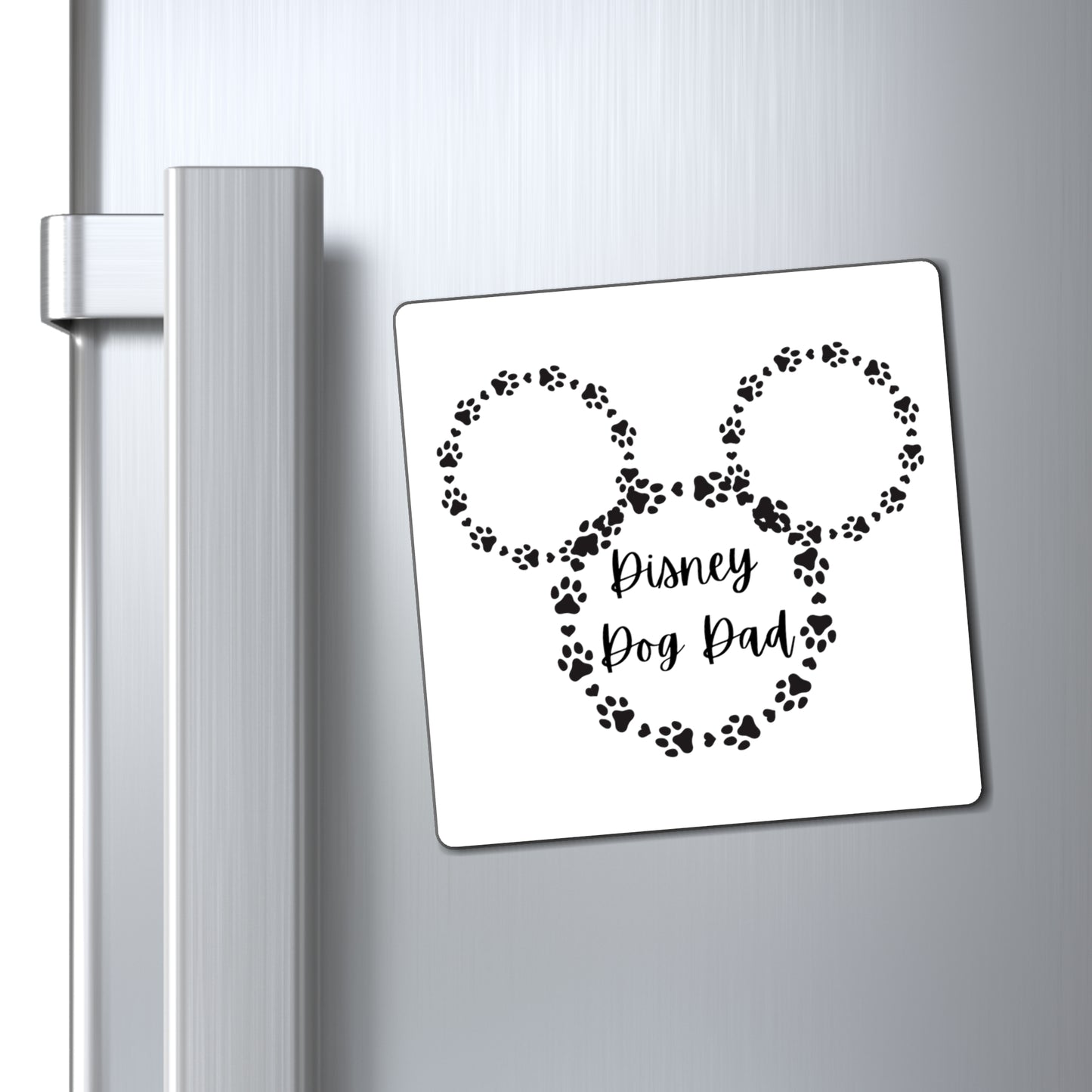 Disney Dog Dad Square Magnets