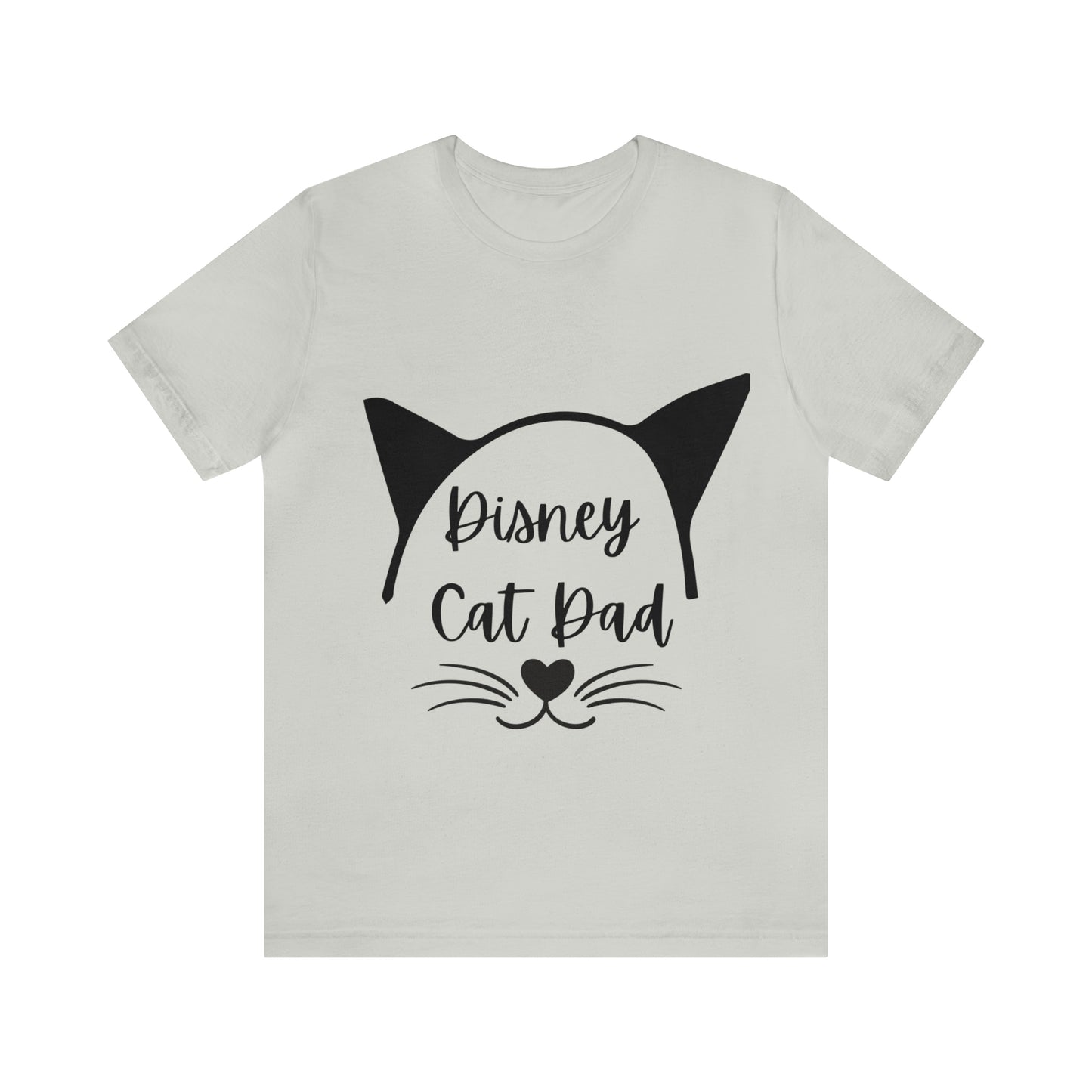 Disney Cat Dad Unisex Jersey Short Sleeve Tee
