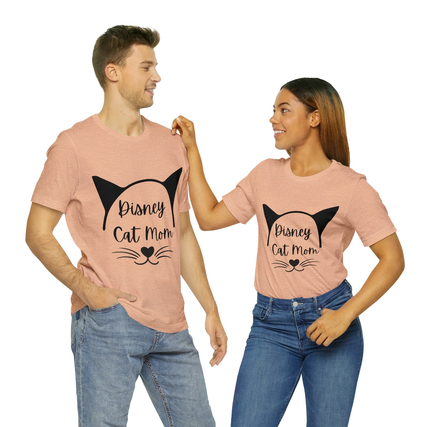 Disney Cat Mom Unisex Jersey Short Sleeve Tee