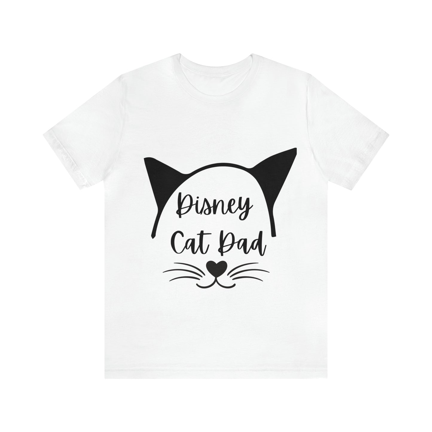 Disney Cat Dad Unisex Jersey Short Sleeve Tee