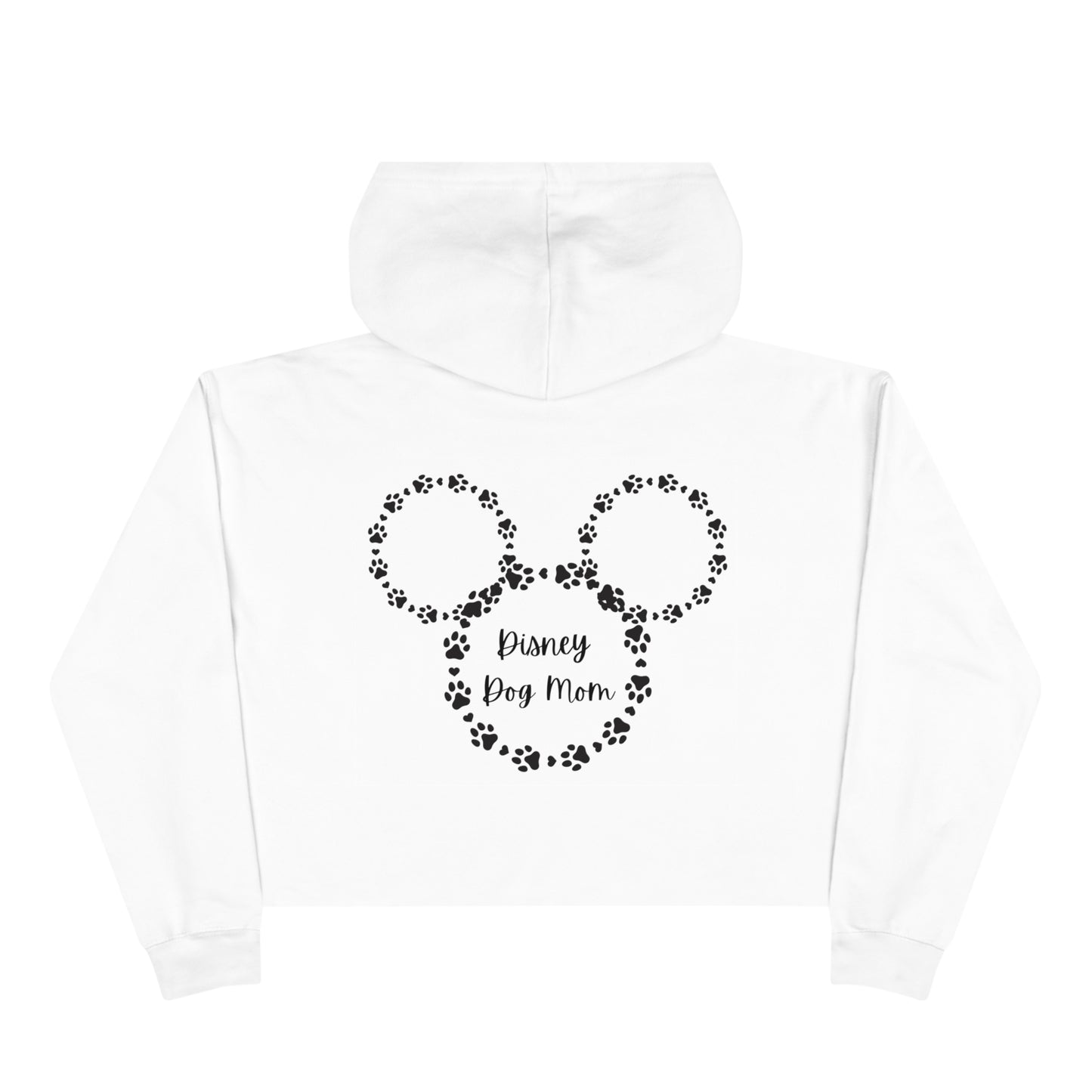 Disney Dog Mom Crop Hoodie Version 2