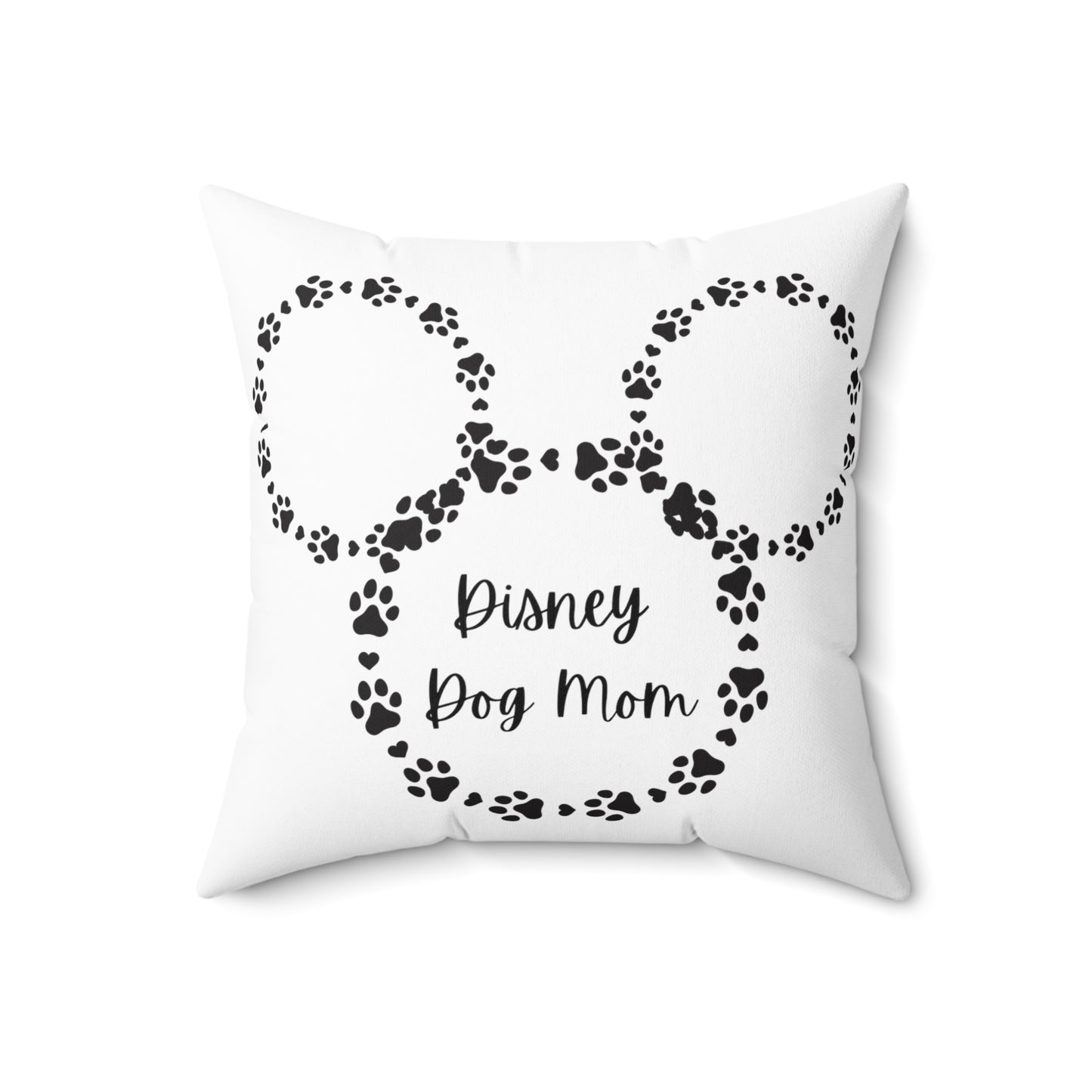 Disney Dog Mom Spun Polyester Square Pillow
