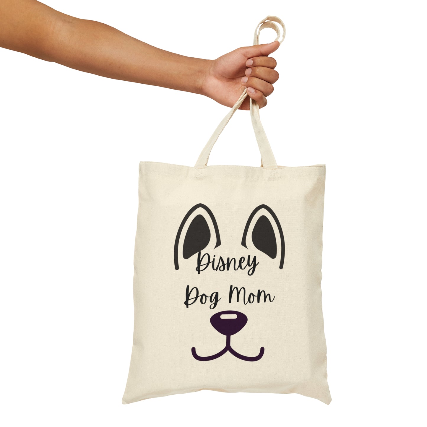 Disney Dog Mom Cotton Canvas Tote Bag V2