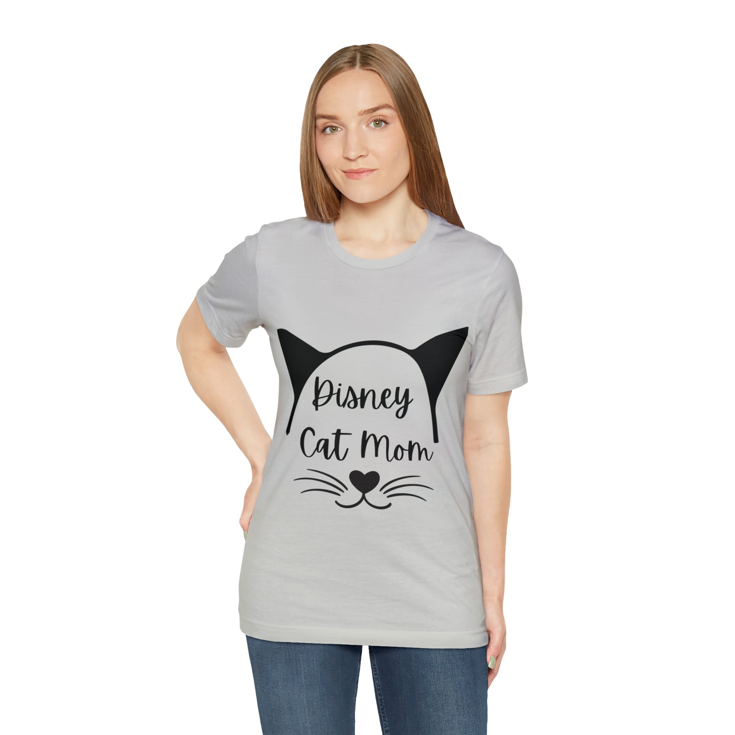 Disney Cat Mom Unisex Jersey Short Sleeve Tee