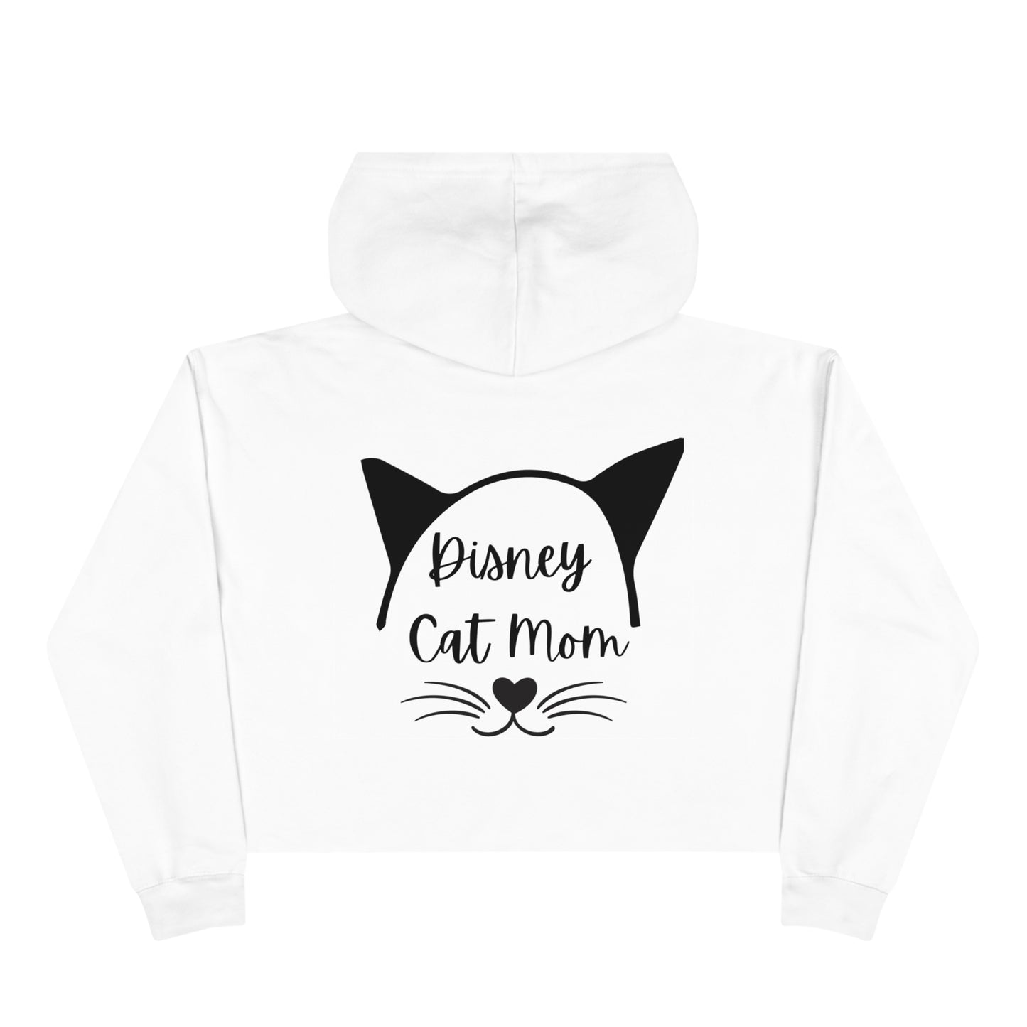 Disney Cat Mom Crop Hoodie Version 2