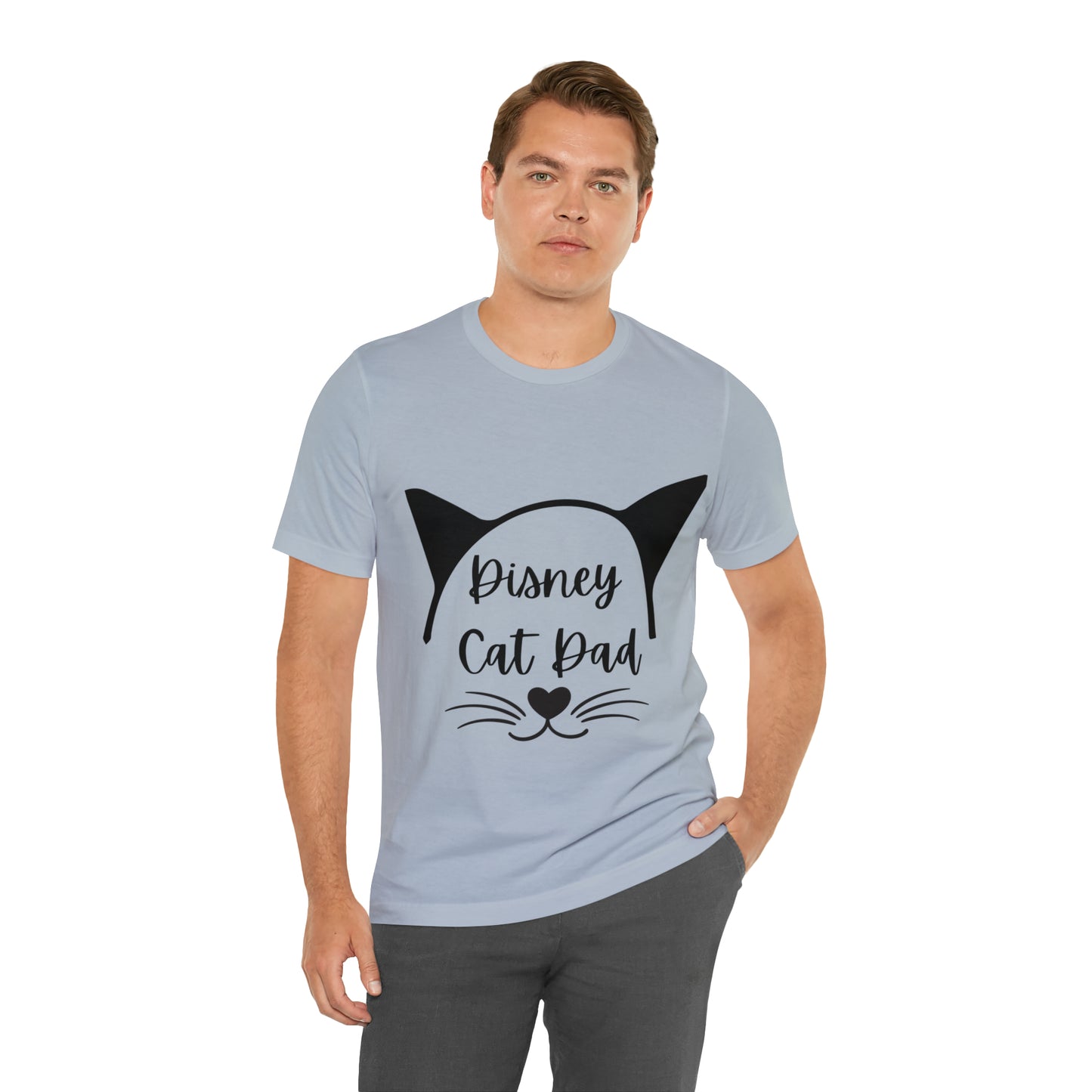 Disney Cat Dad Unisex Jersey Short Sleeve Tee