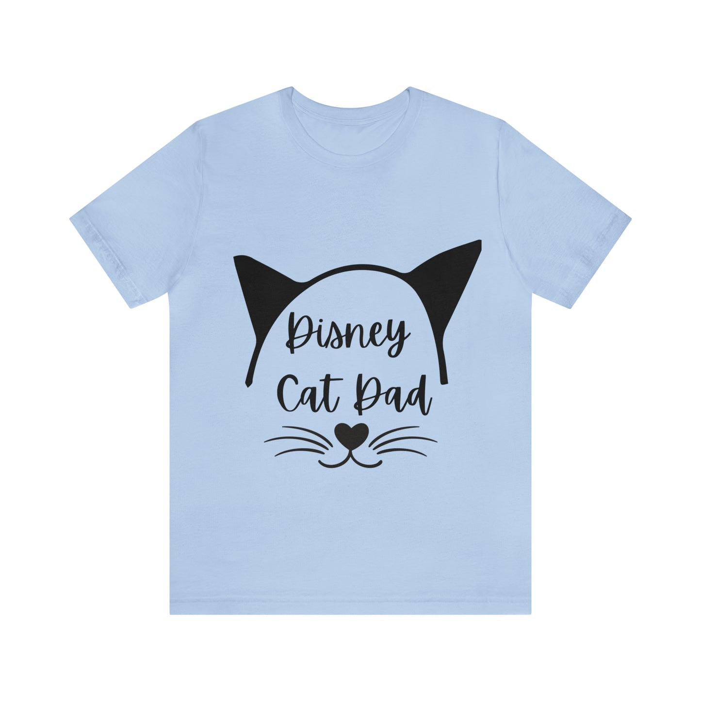Disney Cat Dad Unisex Jersey Short Sleeve Tee