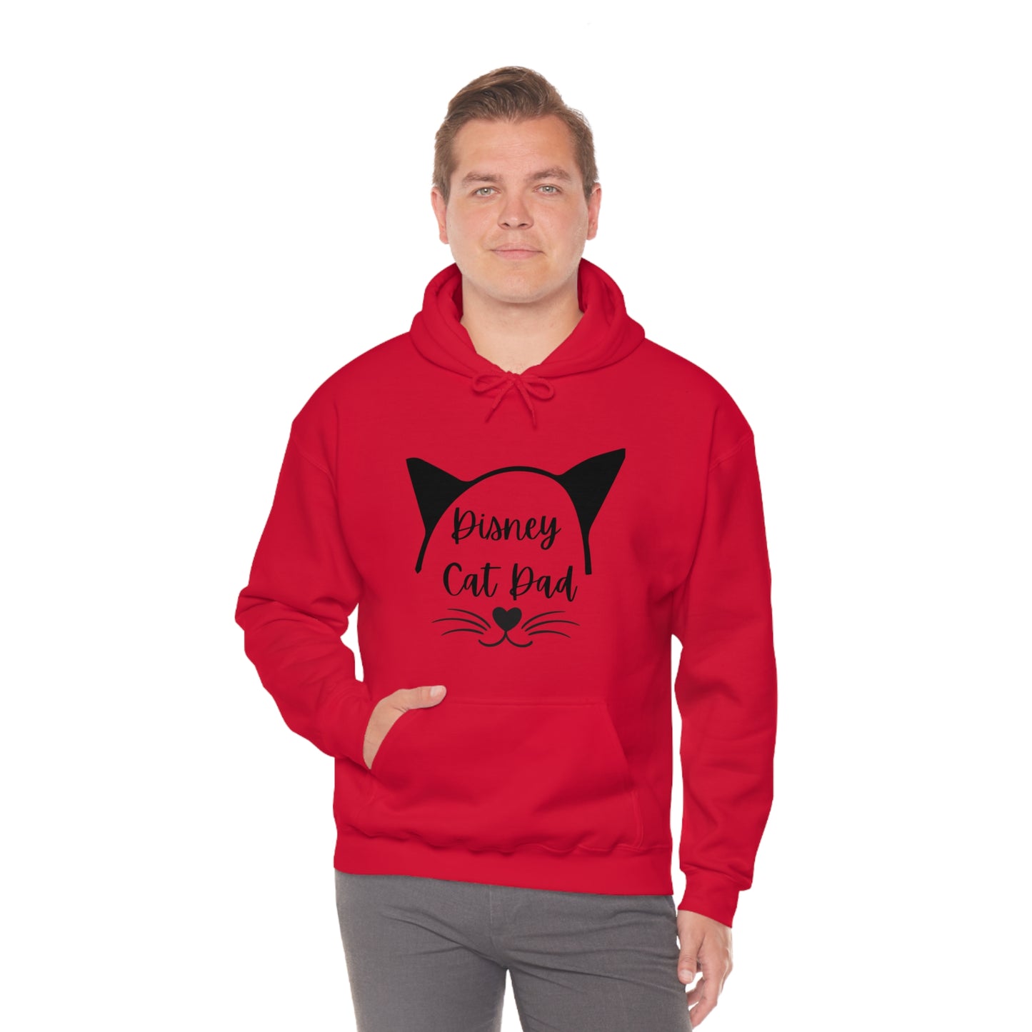 Disney Cat Dad Unisex Heavy Blend™ Hooded Sweatshirt