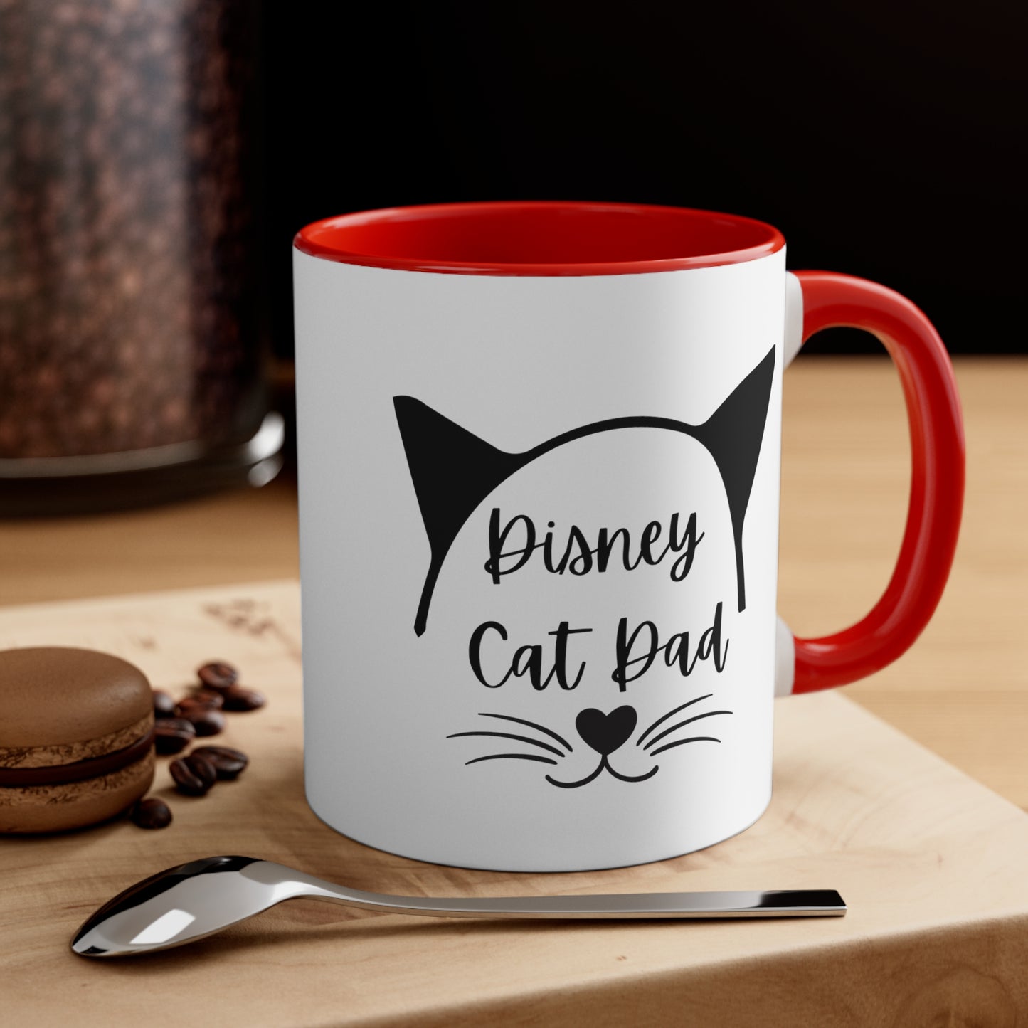 Disney Cat Dad Accent Coffee Mug, 11oz