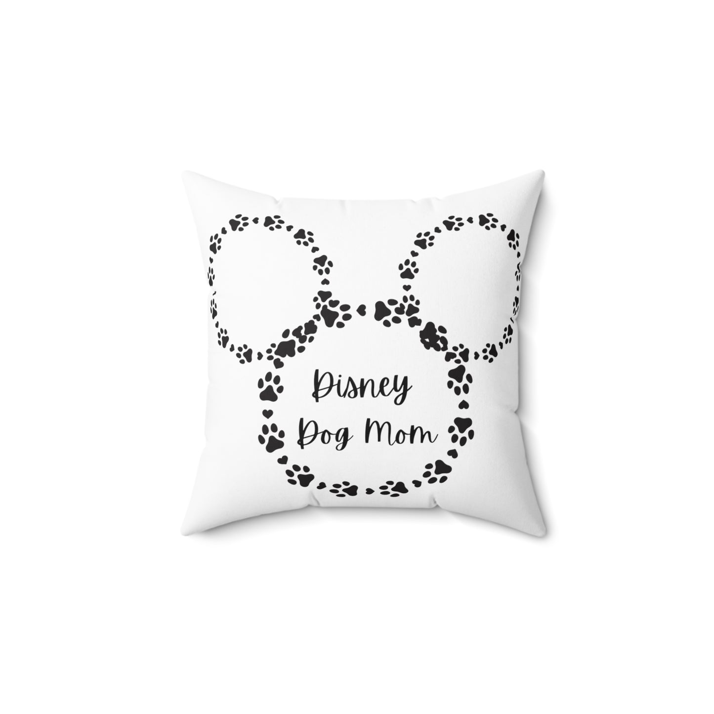 Disney Dog Mom Spun Polyester Square Pillow
