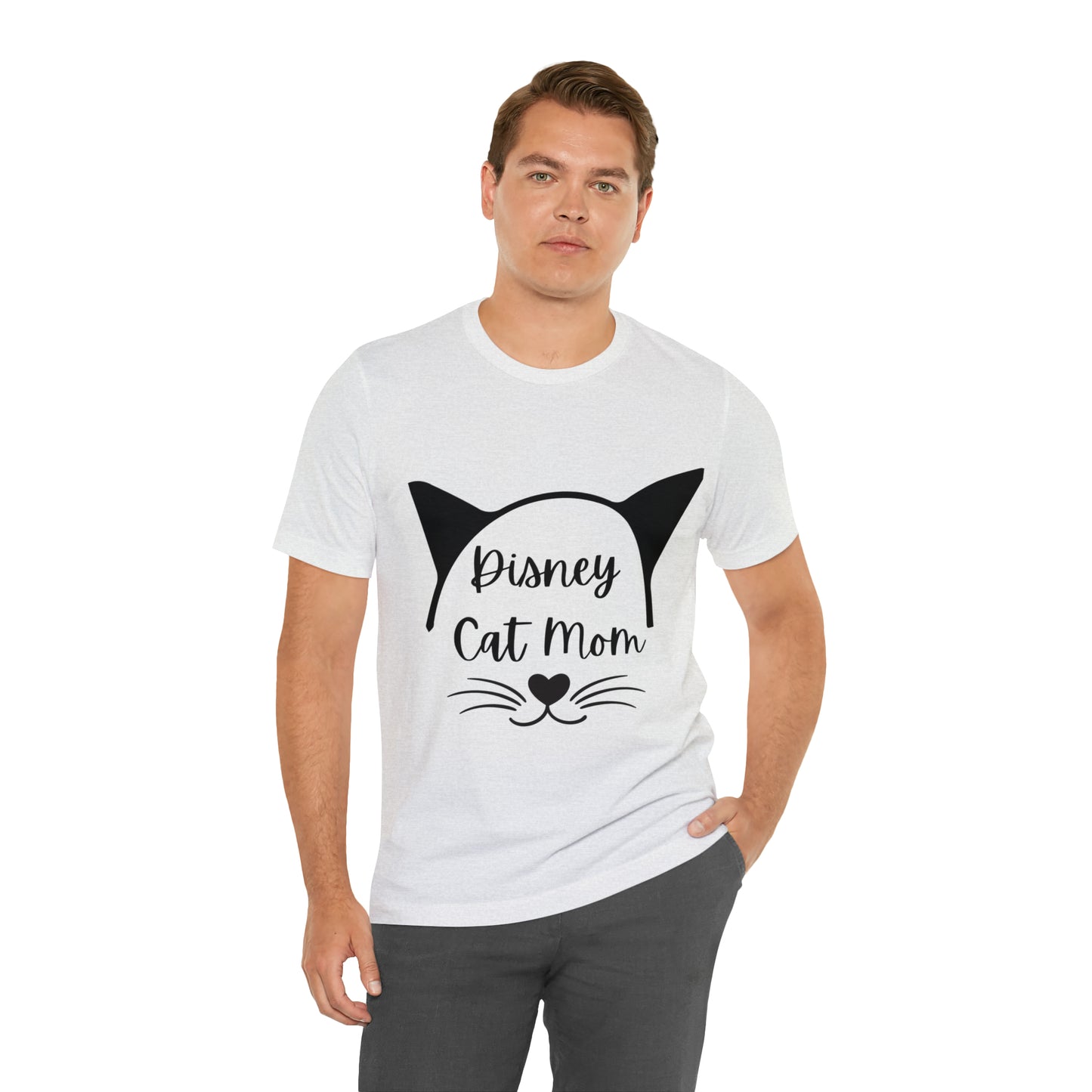 Disney Cat Mom Unisex Jersey Short Sleeve Tee