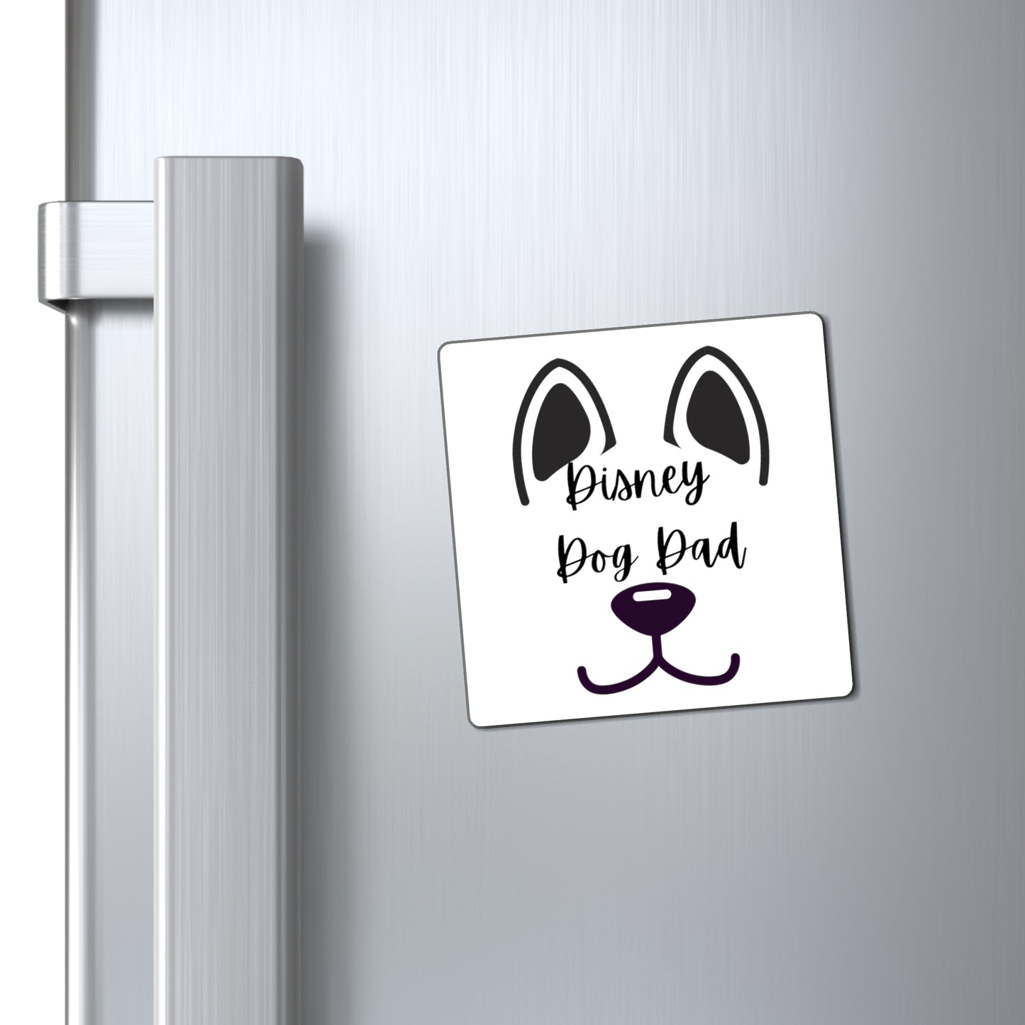 Disney Dog Dad Square Magnets V2