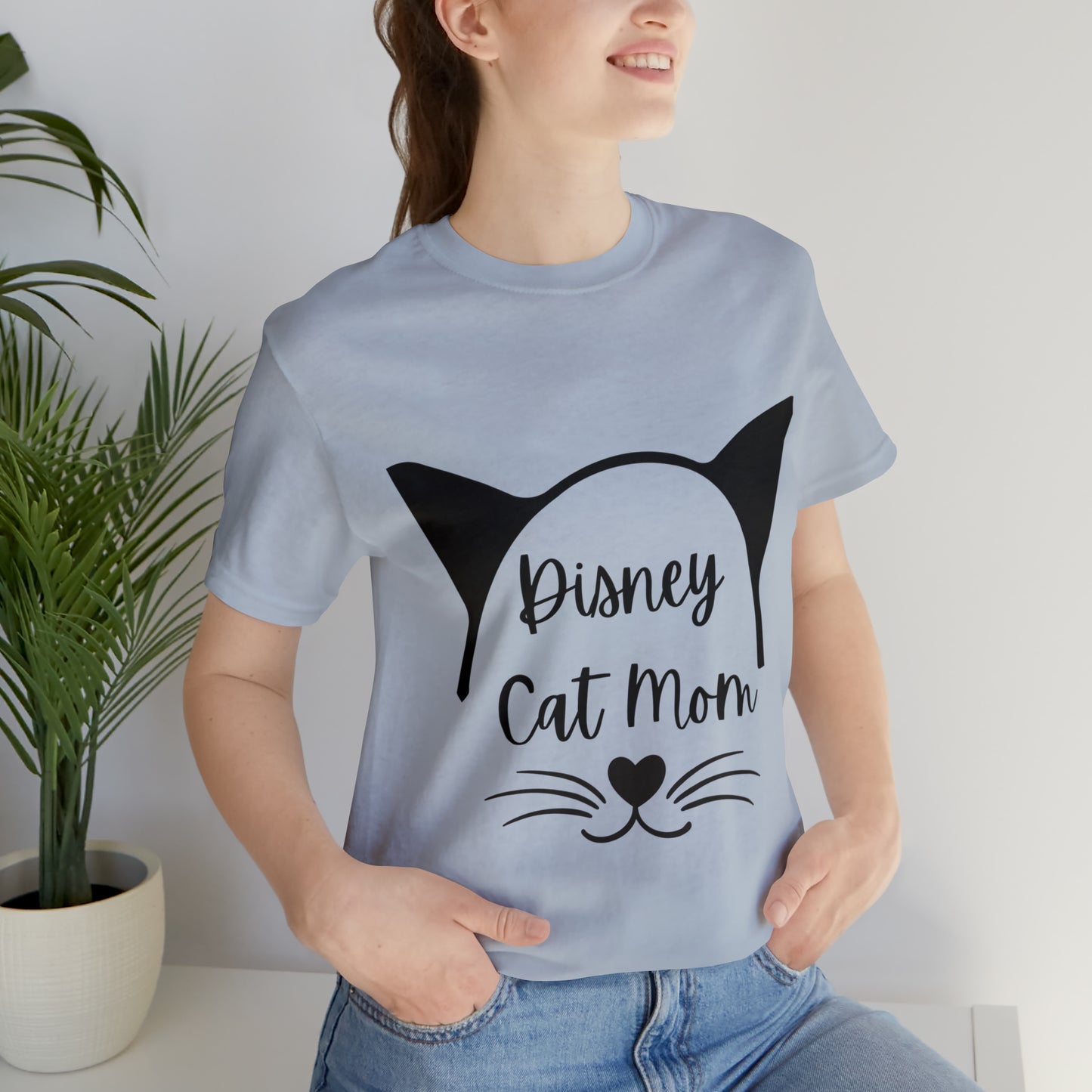 Disney Cat Mom Unisex Jersey Short Sleeve Tee