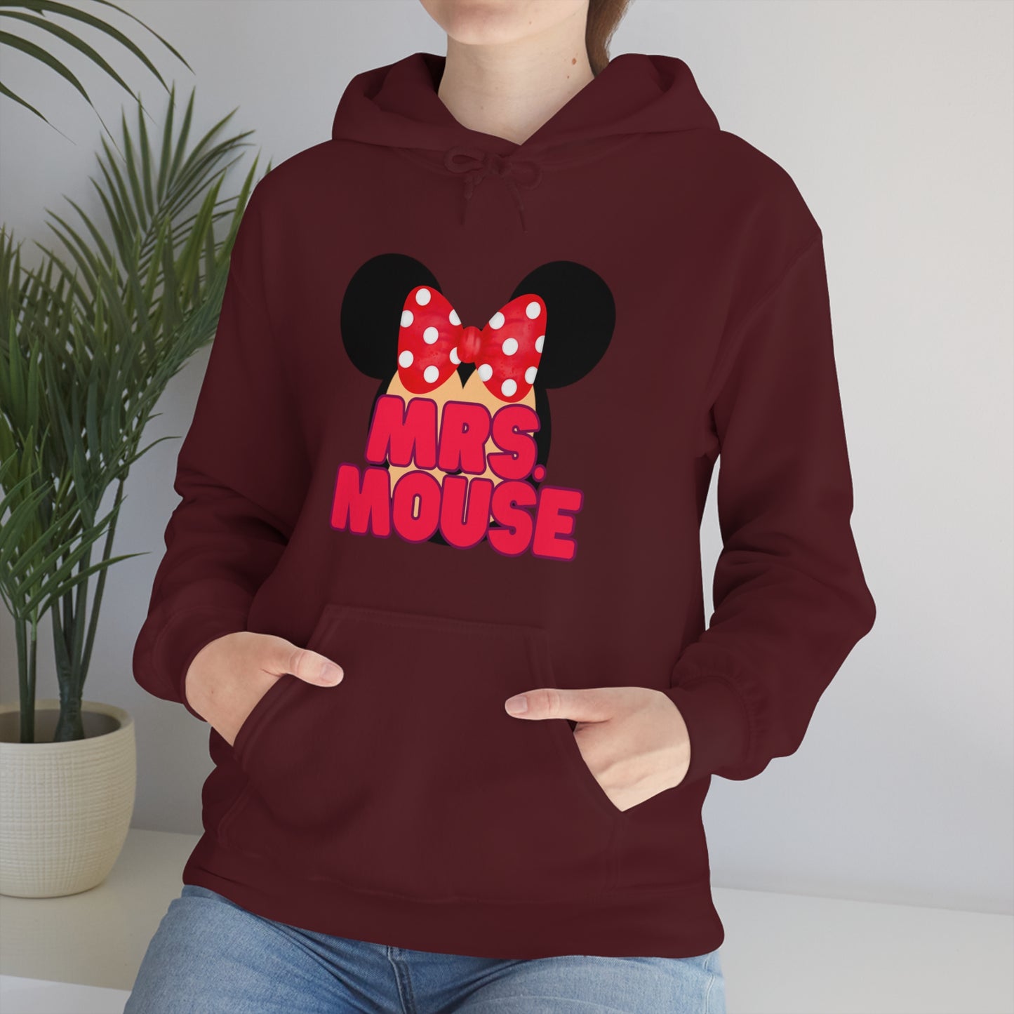 Mrs. Mouse Unisex Heavy Blend™ Hooded Sweatshirt