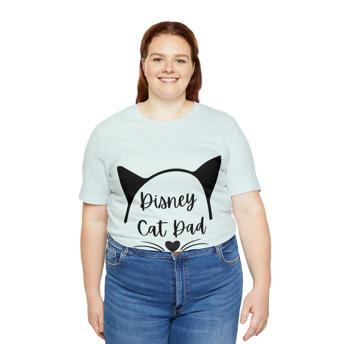 Disney Cat Dad Unisex Jersey Short Sleeve Tee