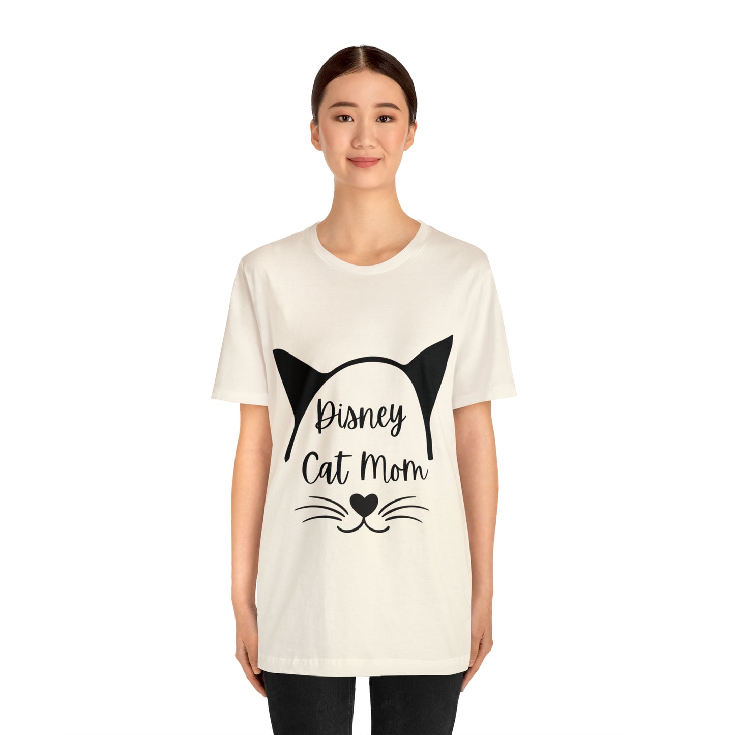 Disney Cat Mom Unisex Jersey Short Sleeve Tee