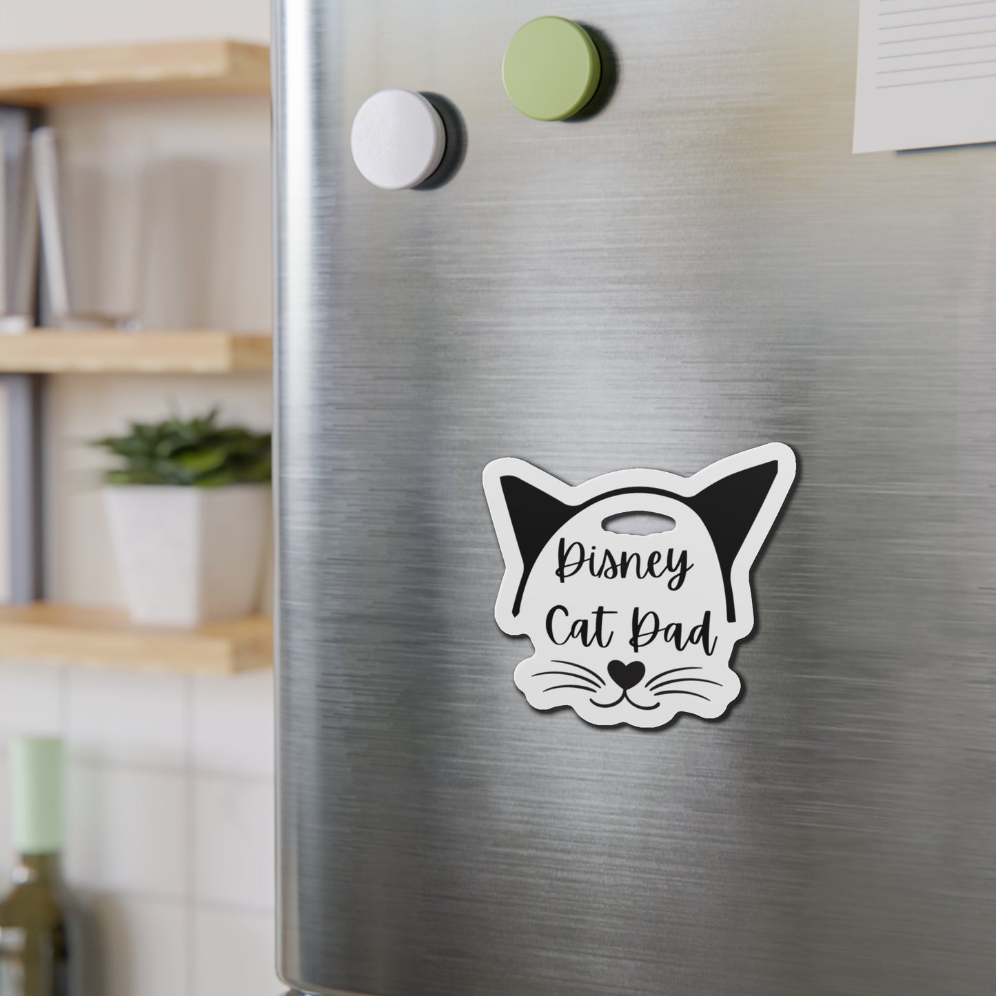 Disney Cat Dad Die-Cut Magnets
