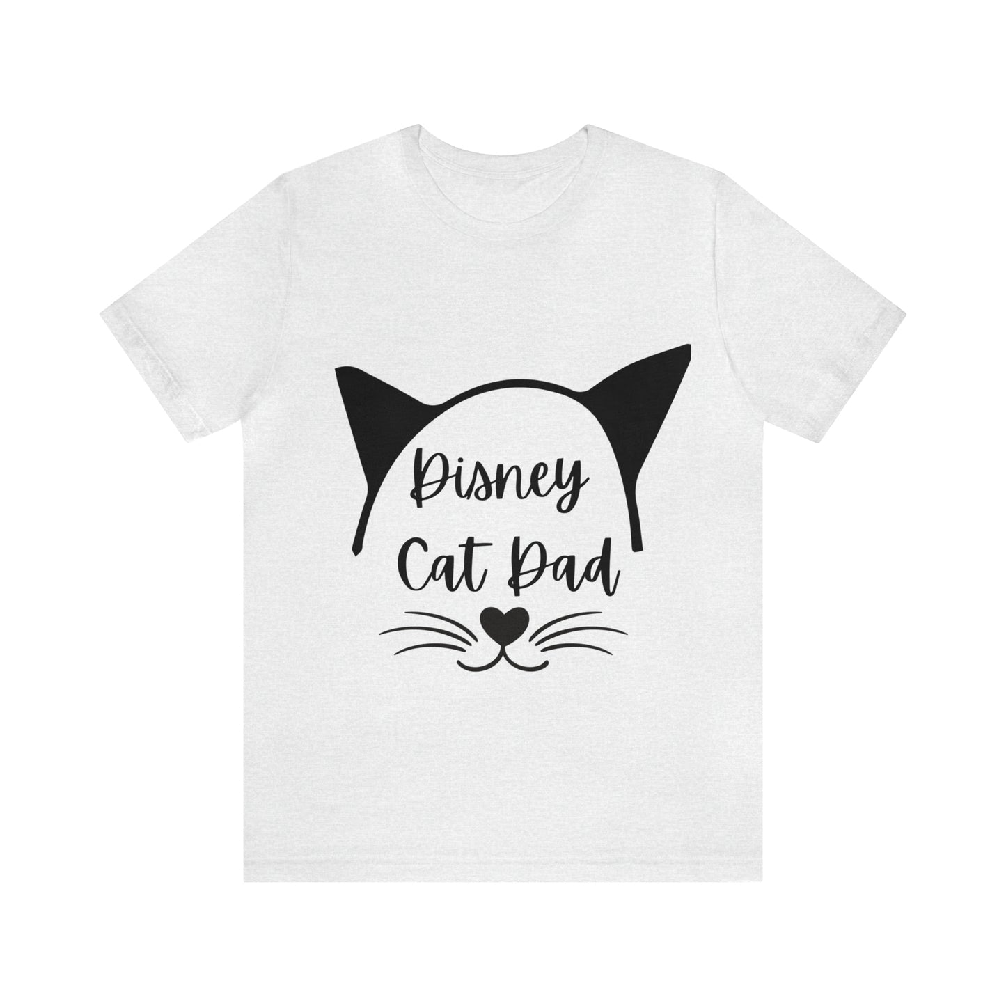 Disney Cat Dad Unisex Jersey Short Sleeve Tee