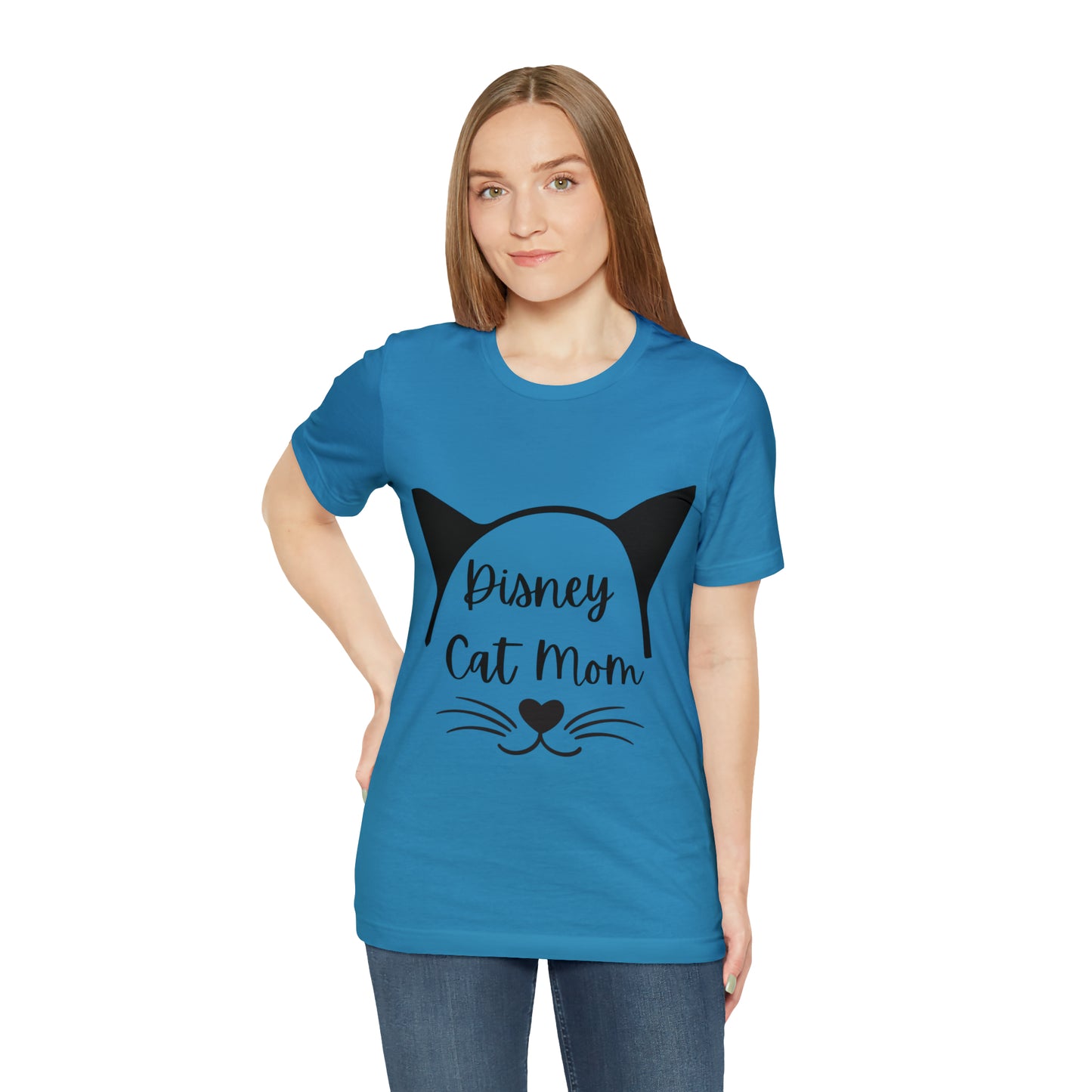 Disney Cat Mom Unisex Jersey Short Sleeve Tee