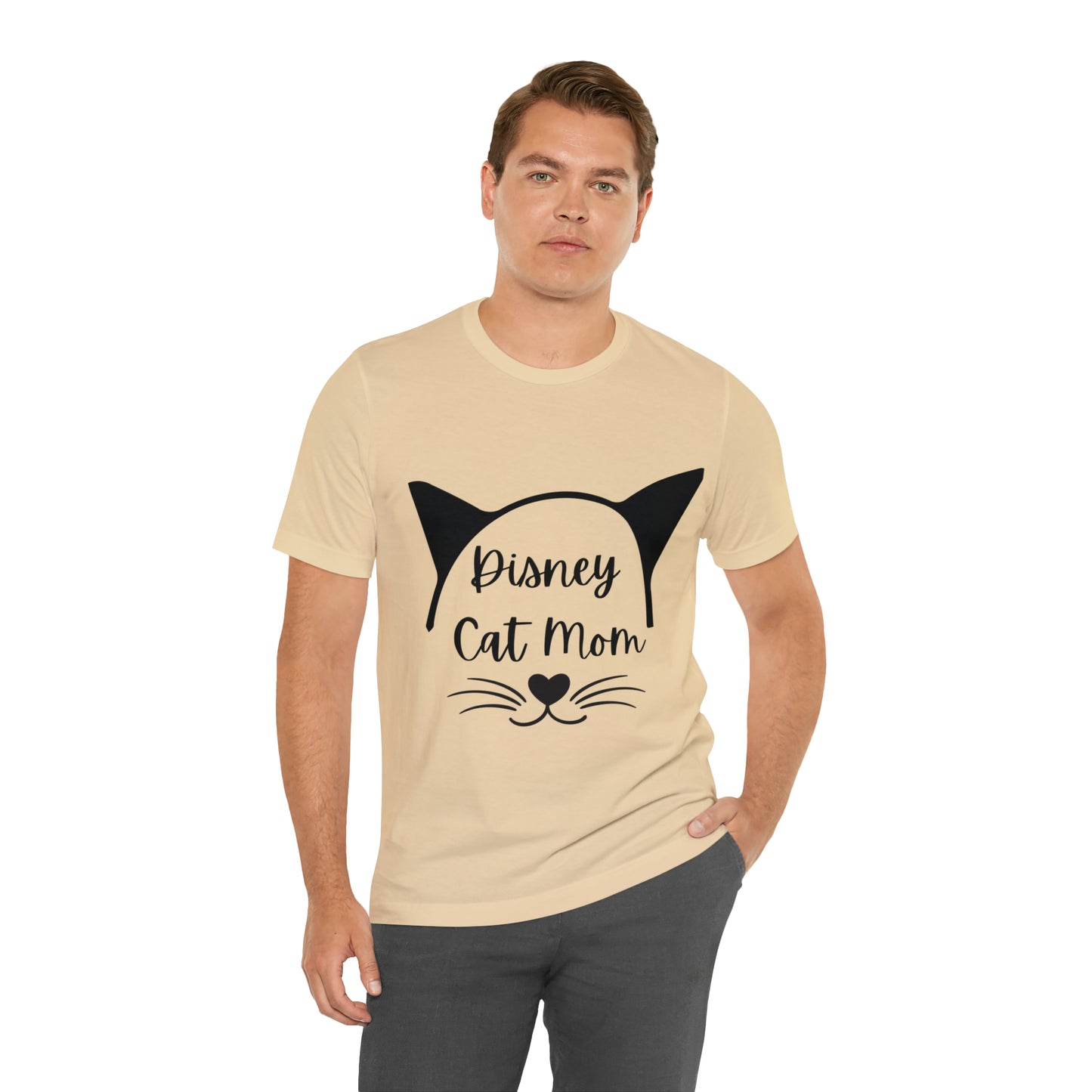 Disney Cat Mom Unisex Jersey Short Sleeve Tee