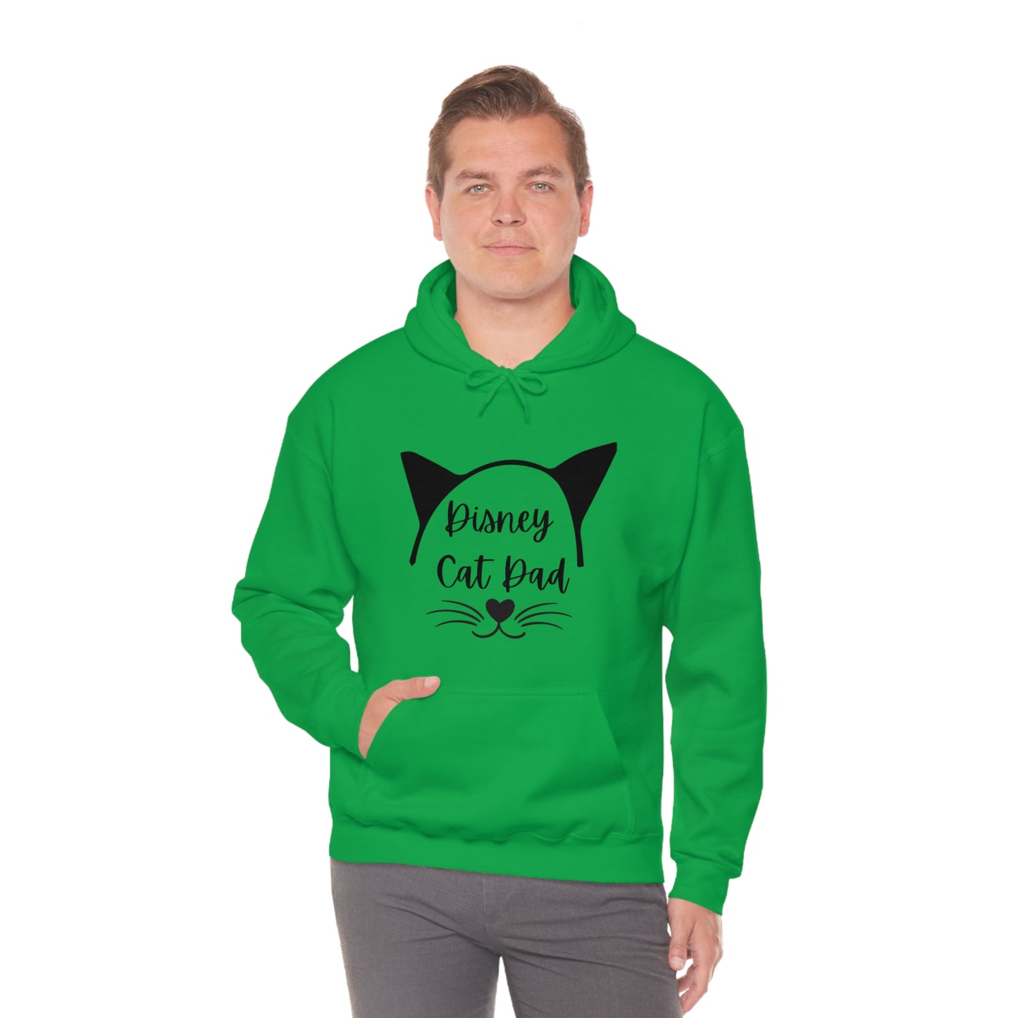 Disney Cat Dad Unisex Heavy Blend™ Hooded Sweatshirt