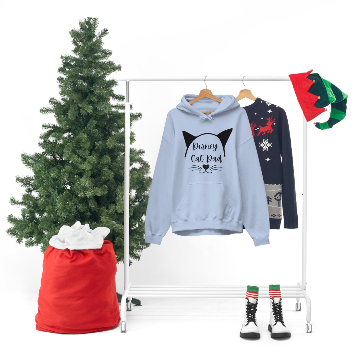 Disney Cat Dad Unisex Heavy Blend™ Hooded Sweatshirt