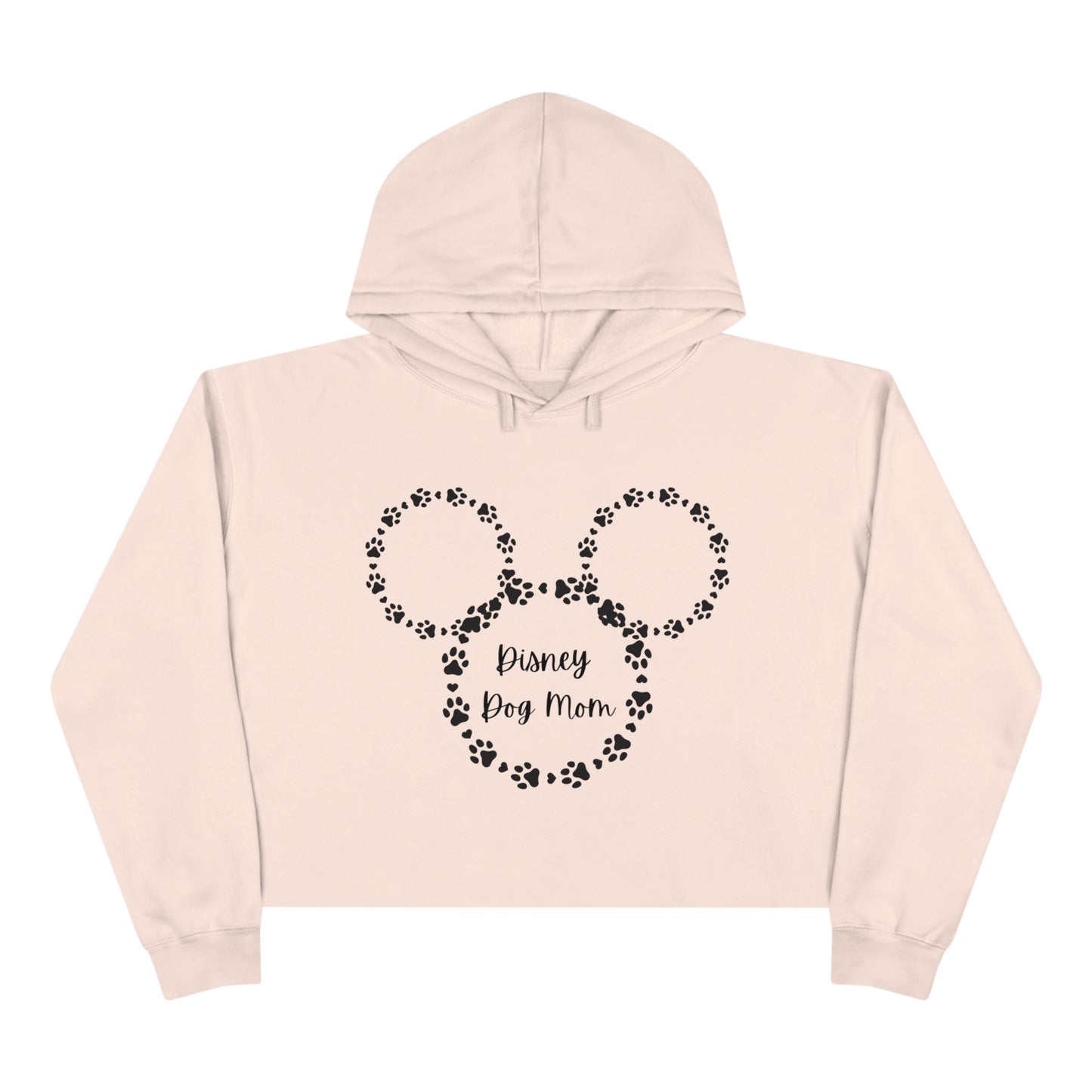 Disney Dog Mom Crop Hoodie