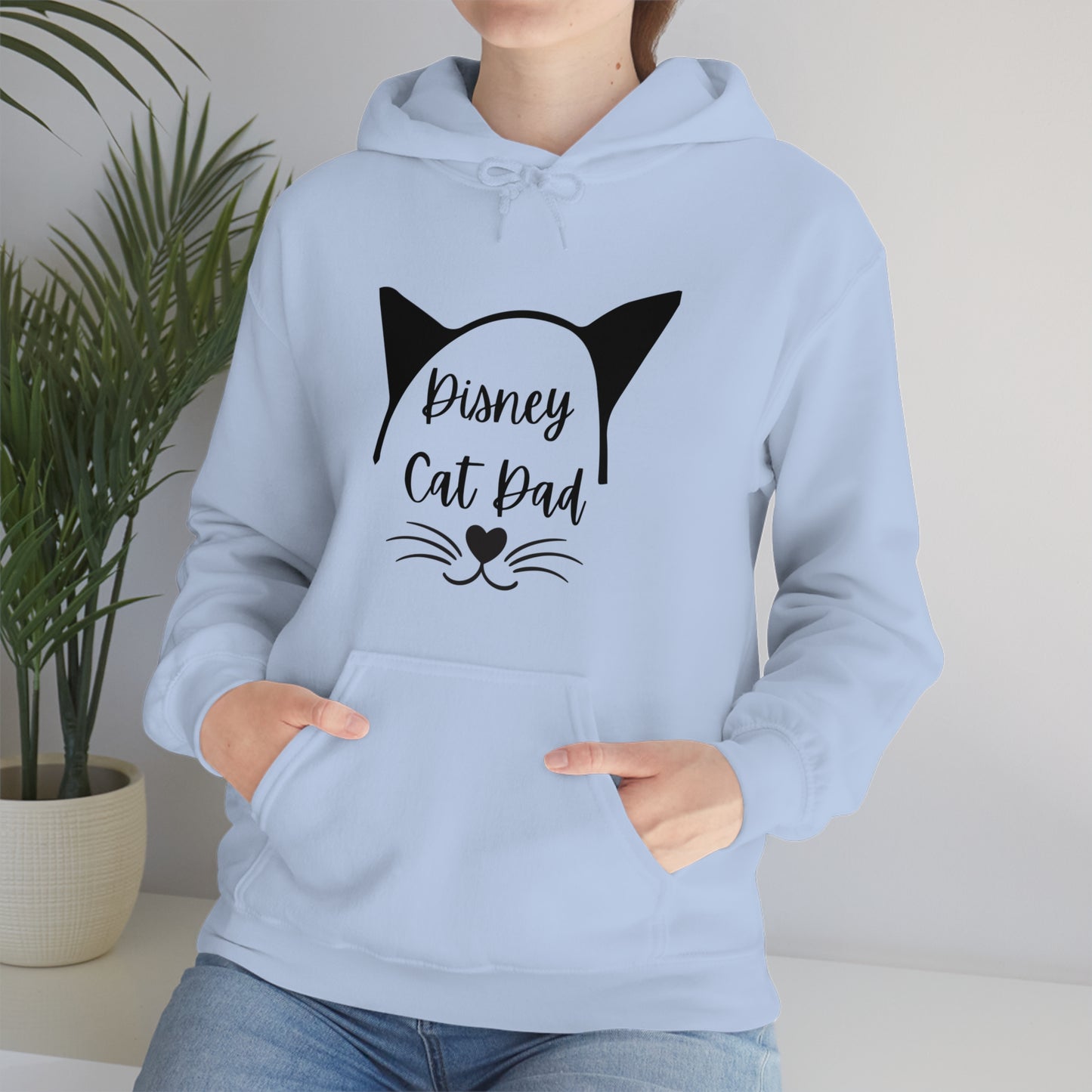 Disney Cat Dad Unisex Heavy Blend™ Hooded Sweatshirt