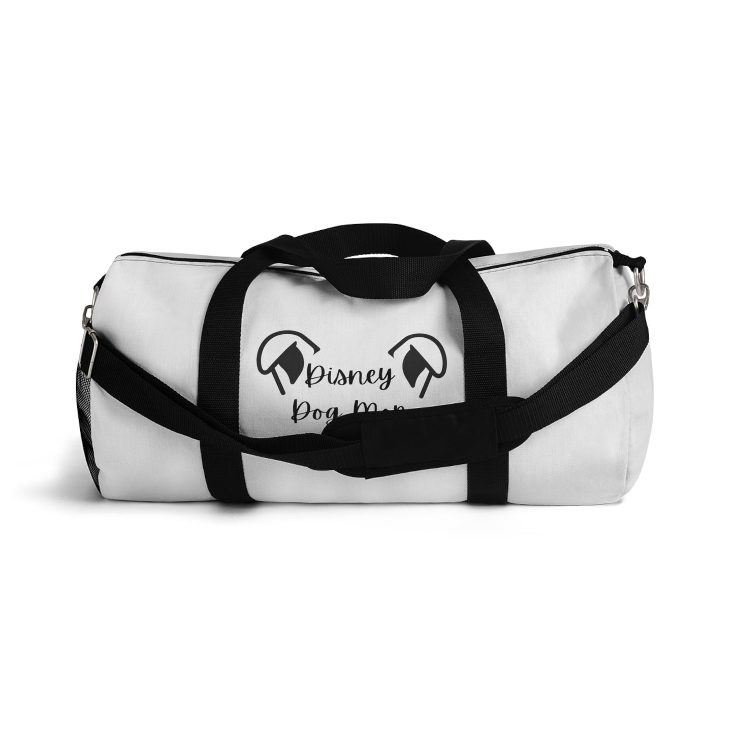 White Disney Dog Mom Duffel Bag V3