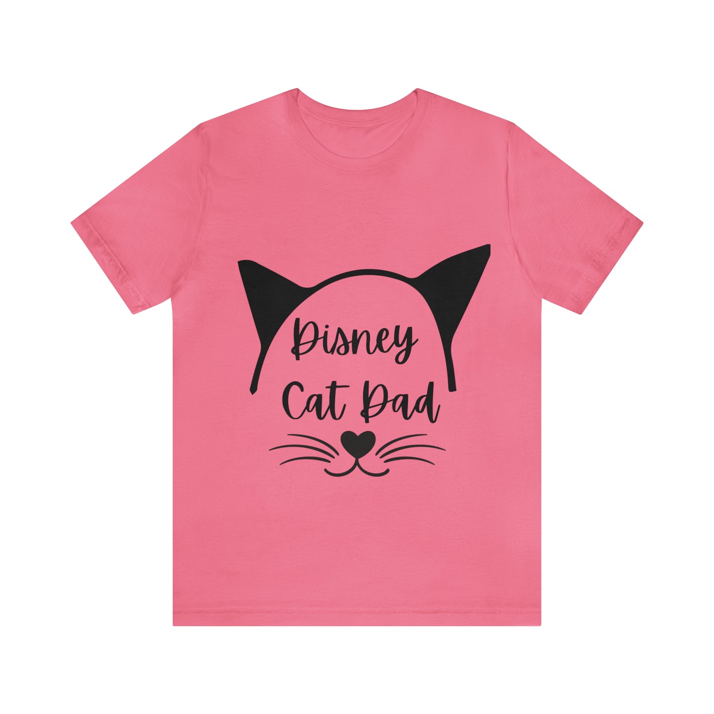 Disney Cat Dad Unisex Jersey Short Sleeve Tee