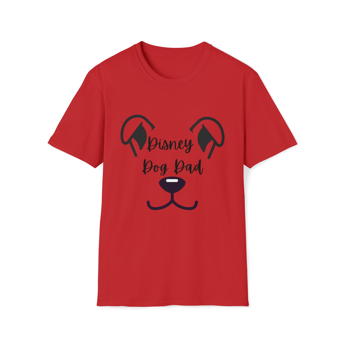 Disney Dog Dad Unisex Softstyle T-Shirt V3
