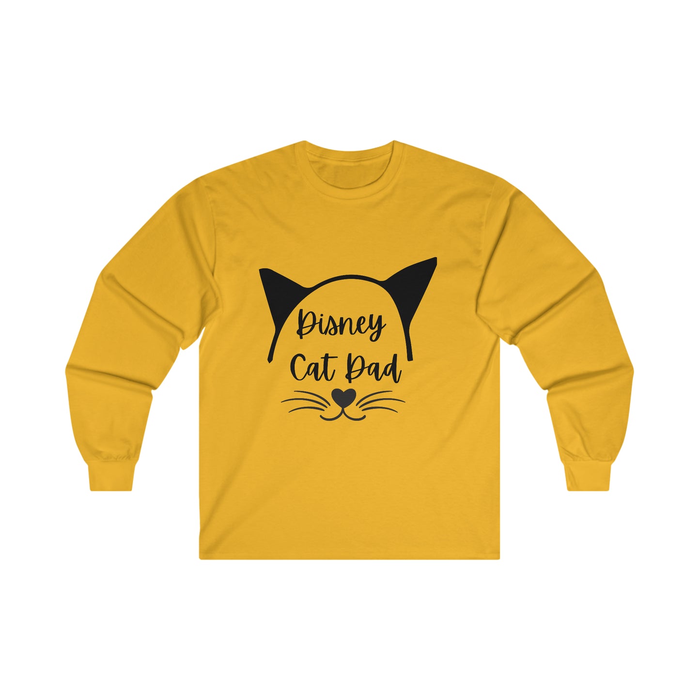 Disney Cat Dad Ultra Cotton Long Sleeve Tee
