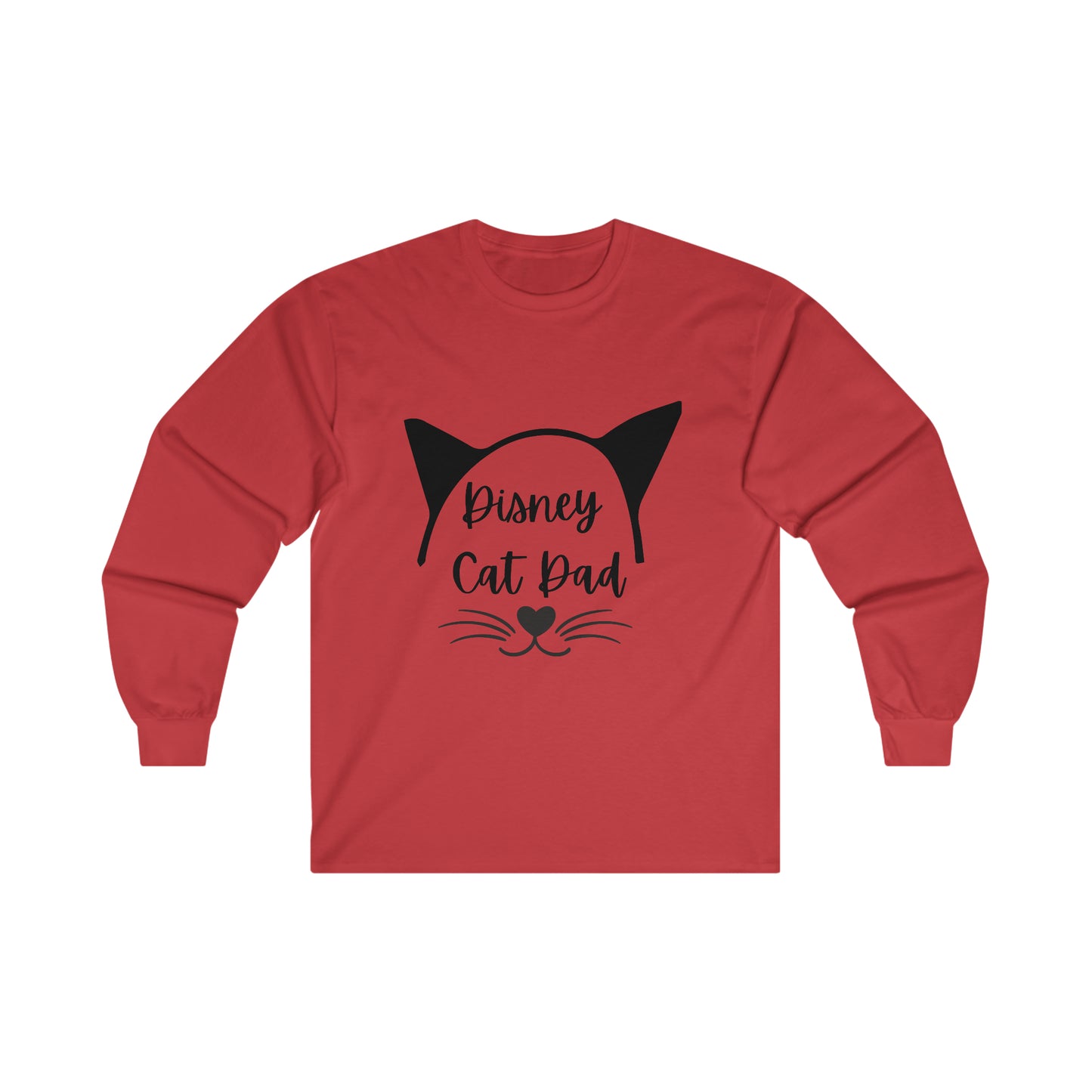 Disney Cat Dad Ultra Cotton Long Sleeve Tee